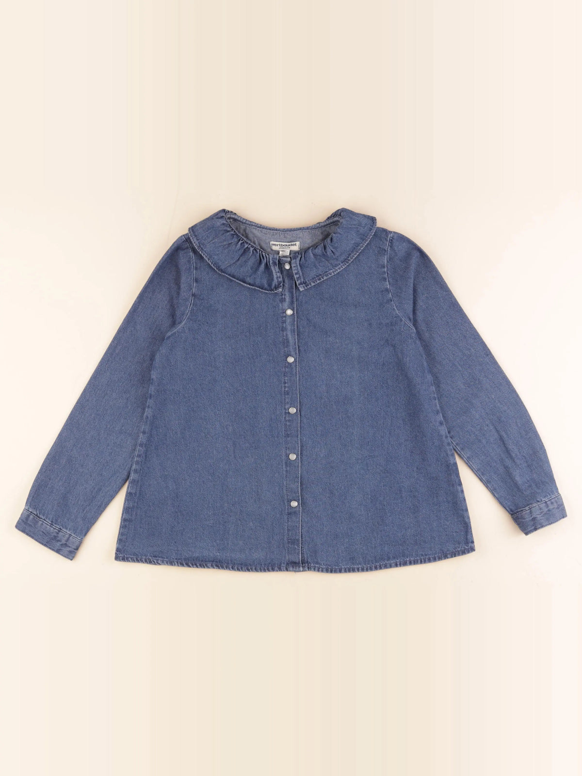 Vertbaudet - chemise bleu - 9 ans