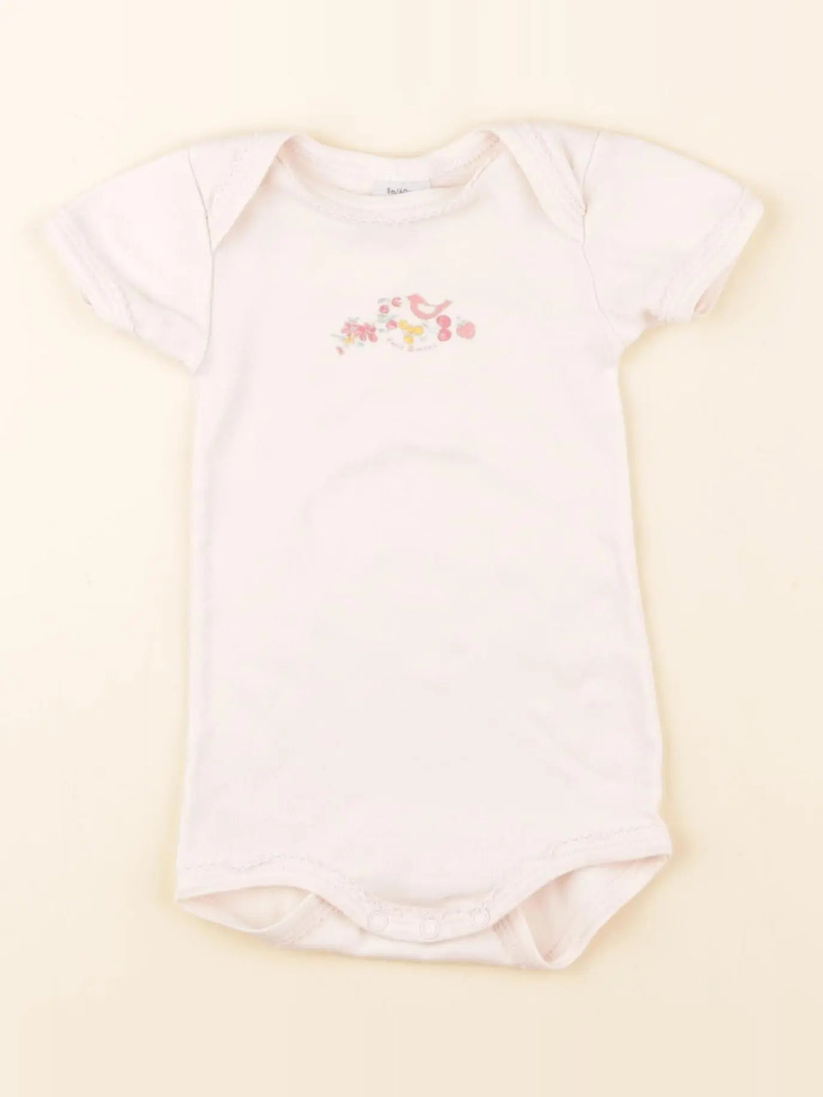 Petit Bateau - body rose - 3 mois