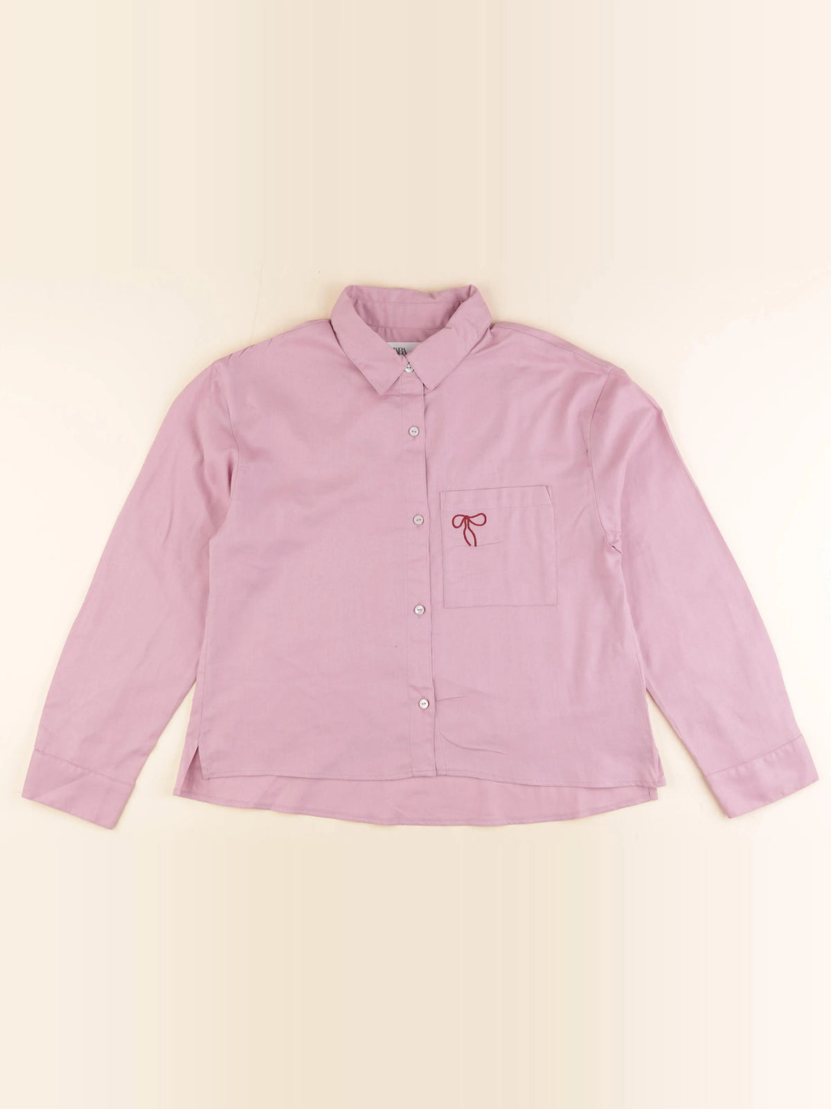 Zara - chemise rose - 13/14 ans