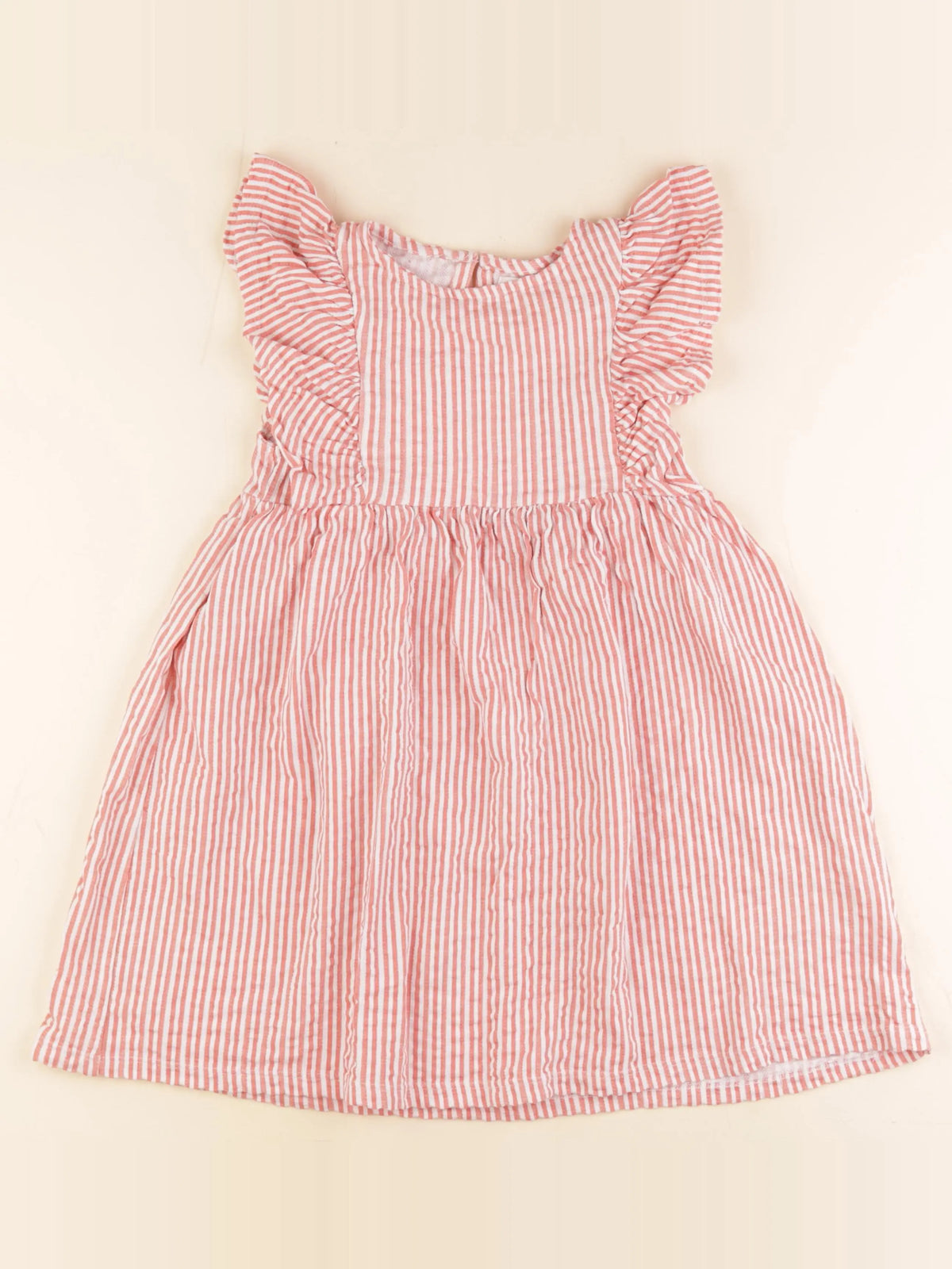 Vertbaudet - robe rose - 8 ans