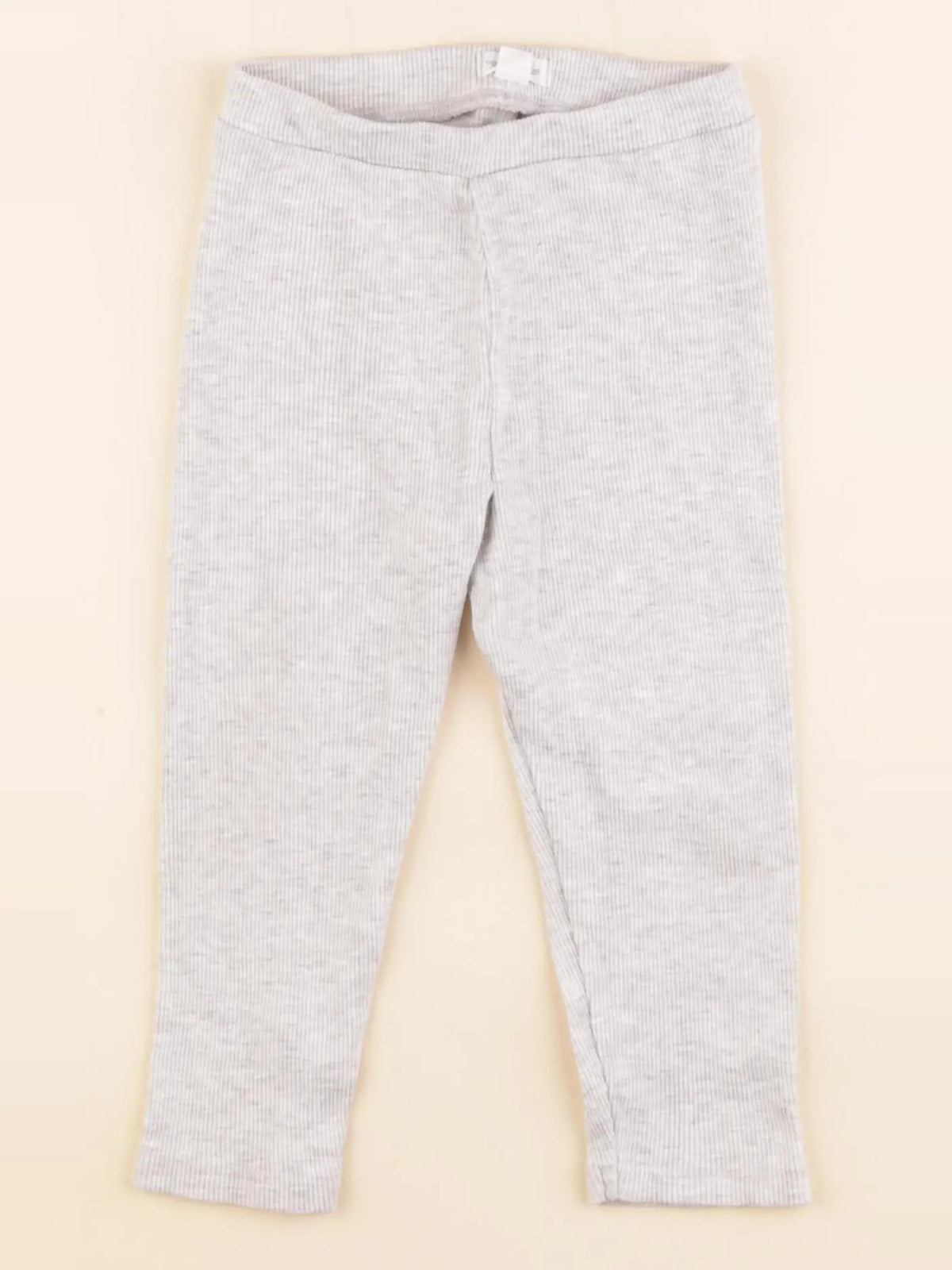 Vertbaudet - legging gris - 24 mois