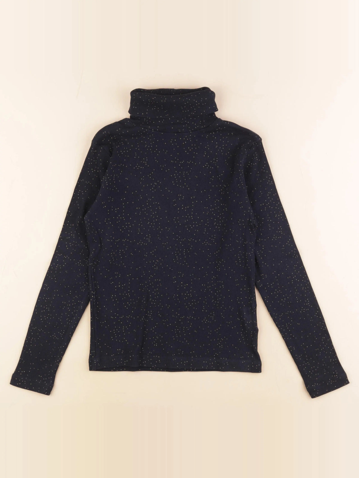 Monoprix - sous-pull bleu - 10 ans