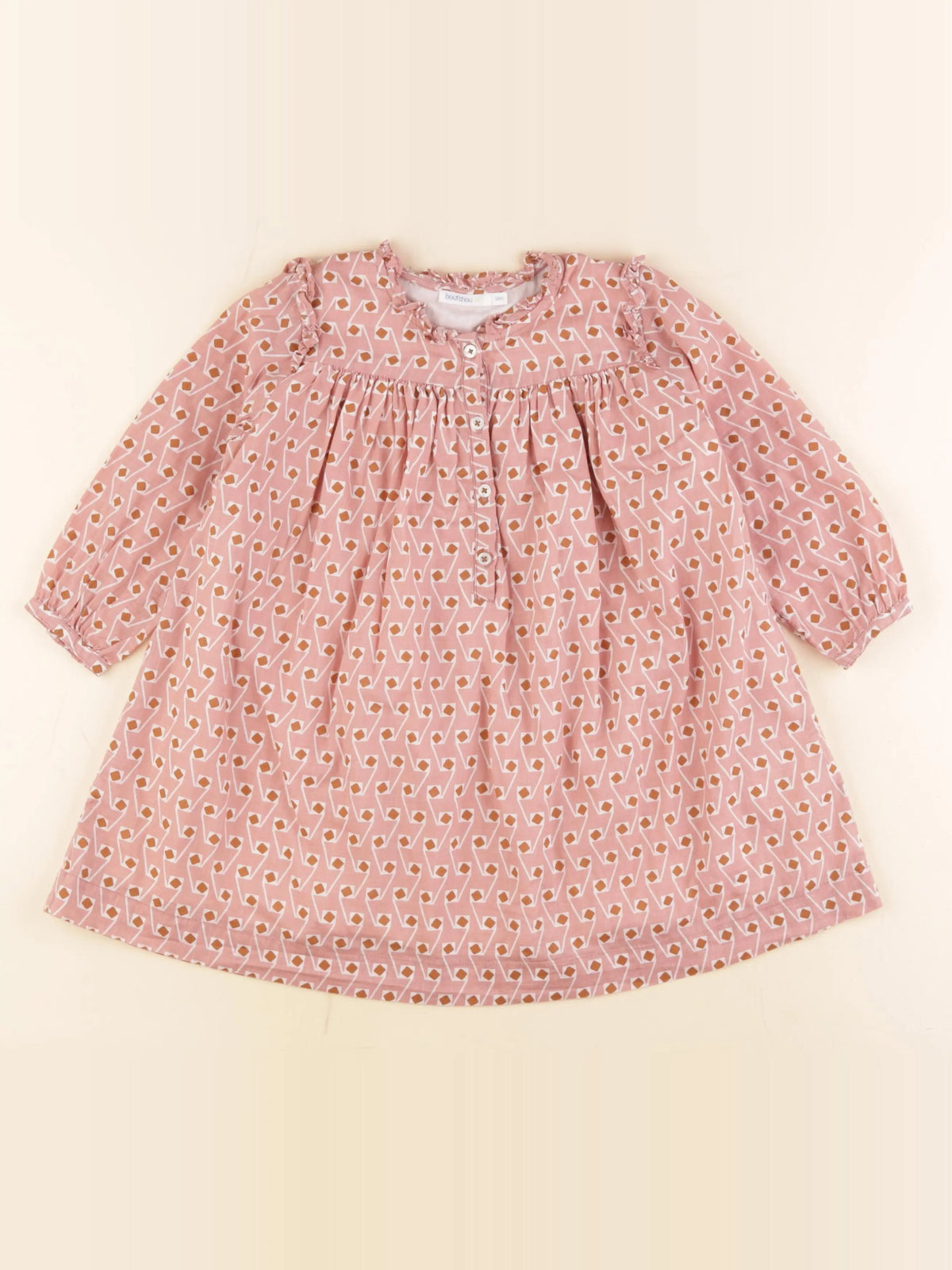 Boutchou - robe rose - 36 mois