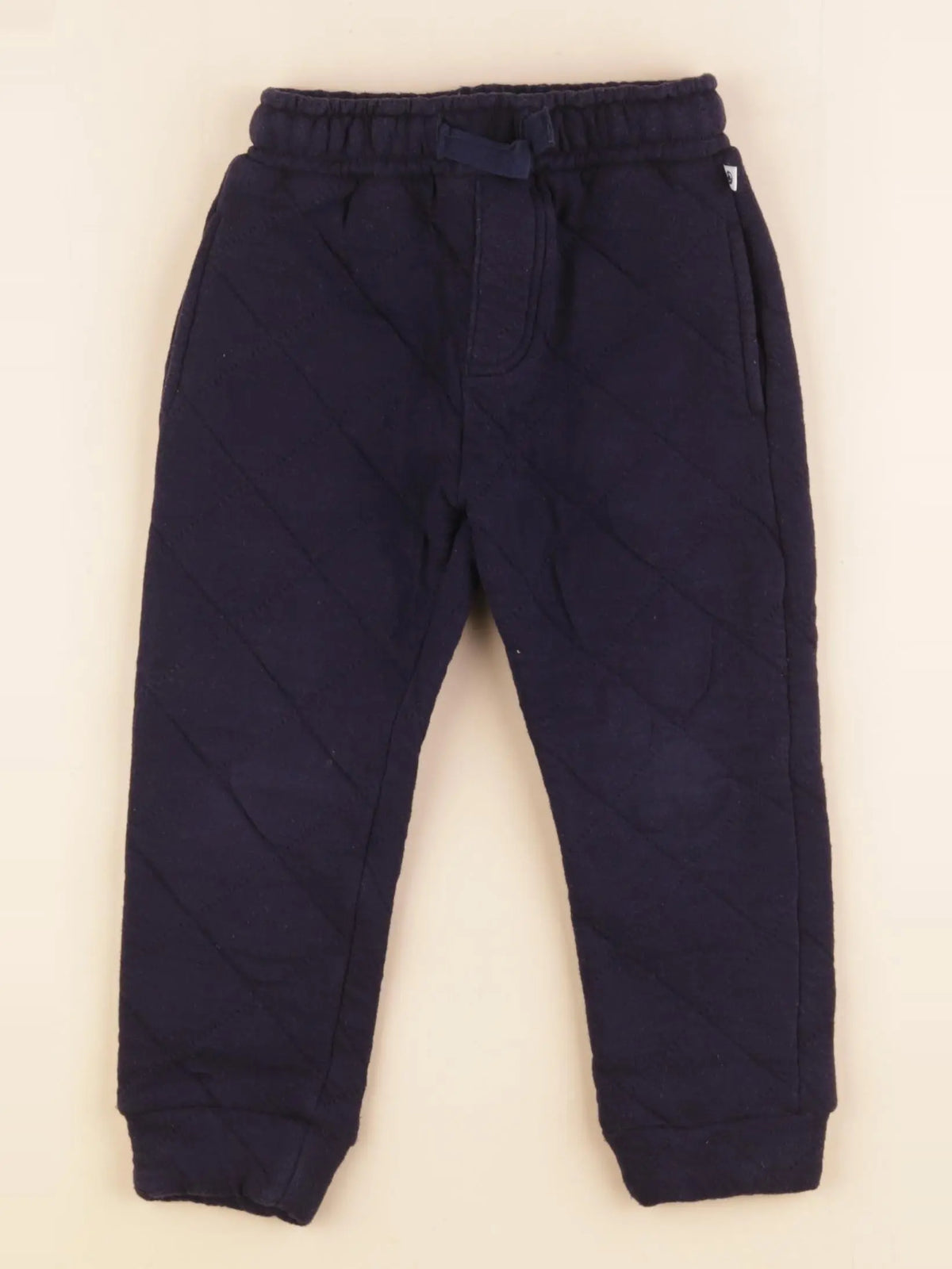 Petit Bateau - jogging bleu - 3 ans
