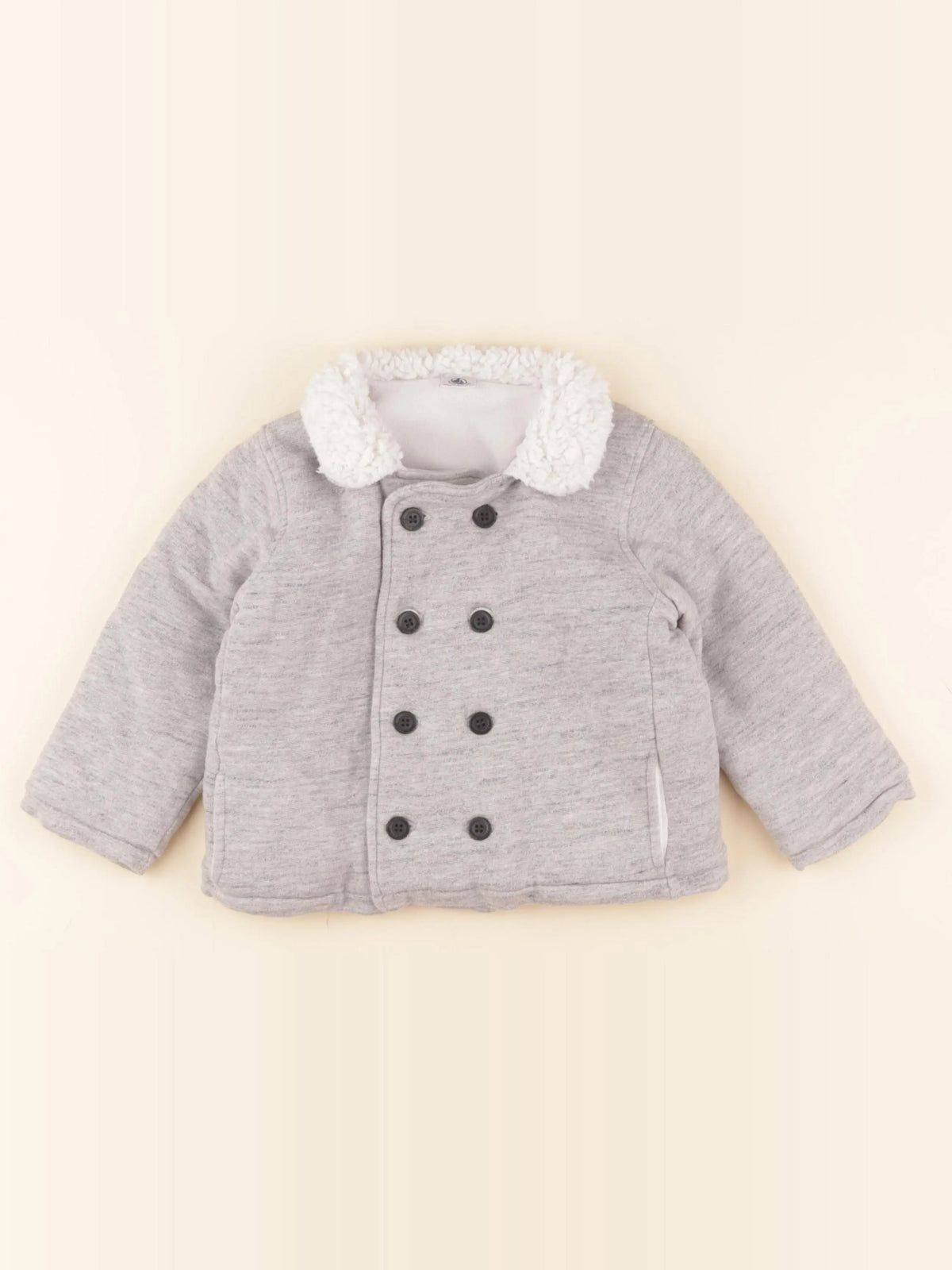 Petit Bateau - veste gris - 24 mois
