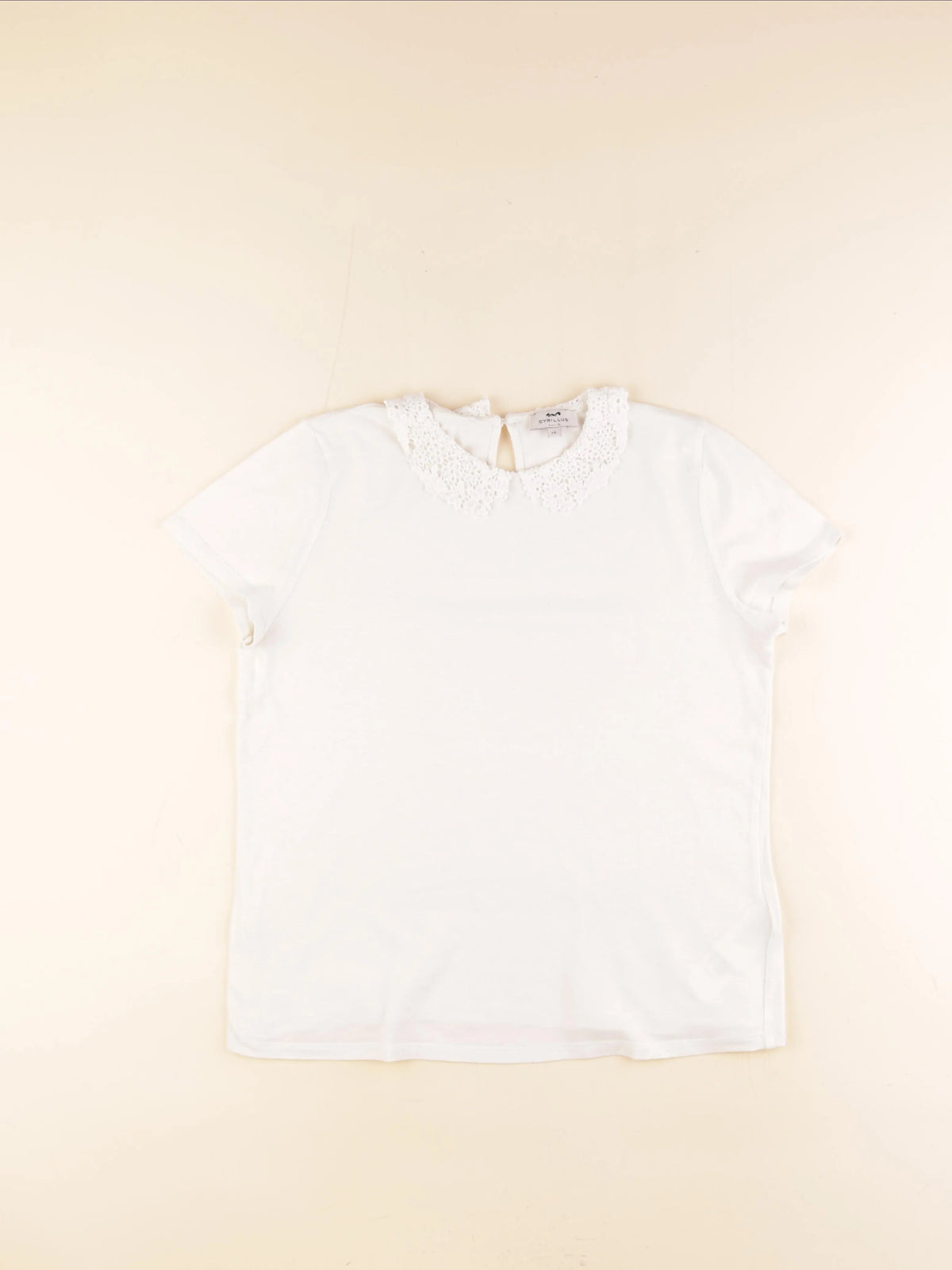 Cyrillus - tee-shirt blanc - 16 ans