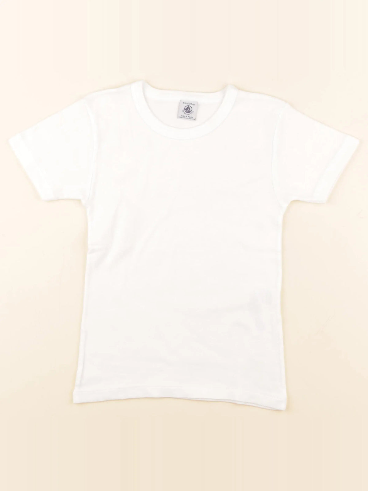 Petit Bateau - maillot de corps blanc - 8 ans