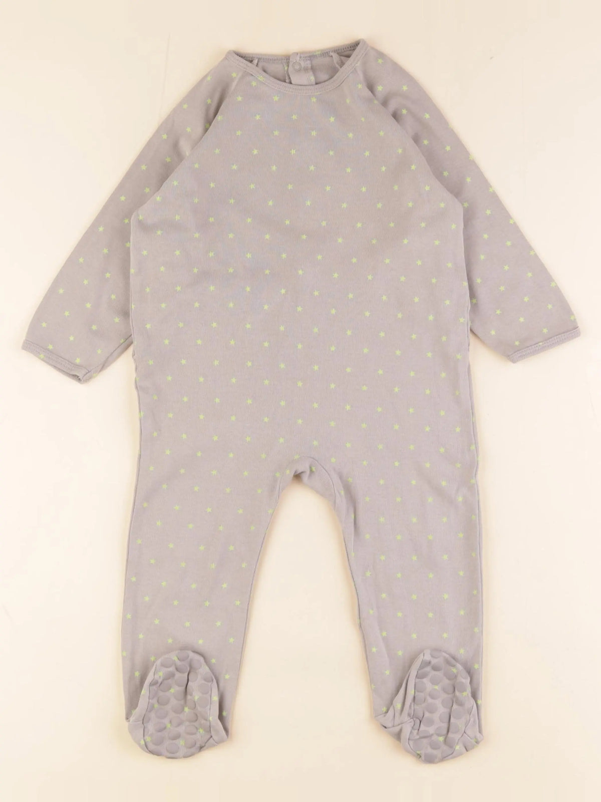 Vertbaudet - pyjama coton gris - 18 mois