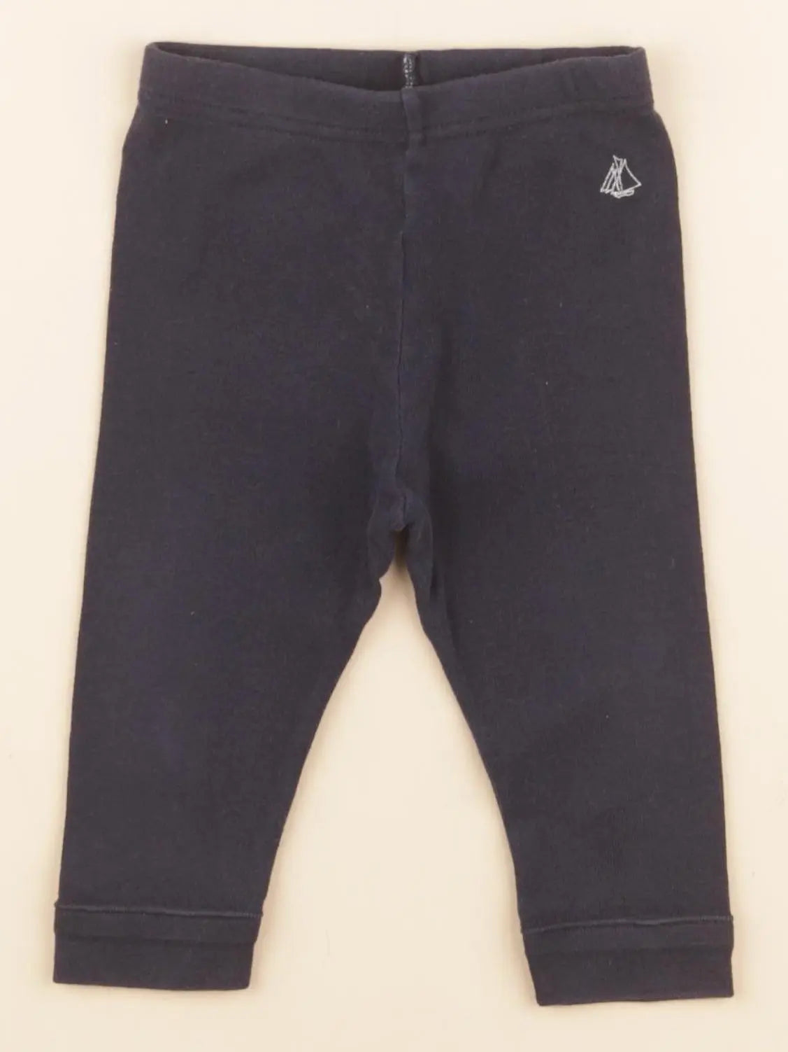Petit Bateau - legging bleu - 6 mois