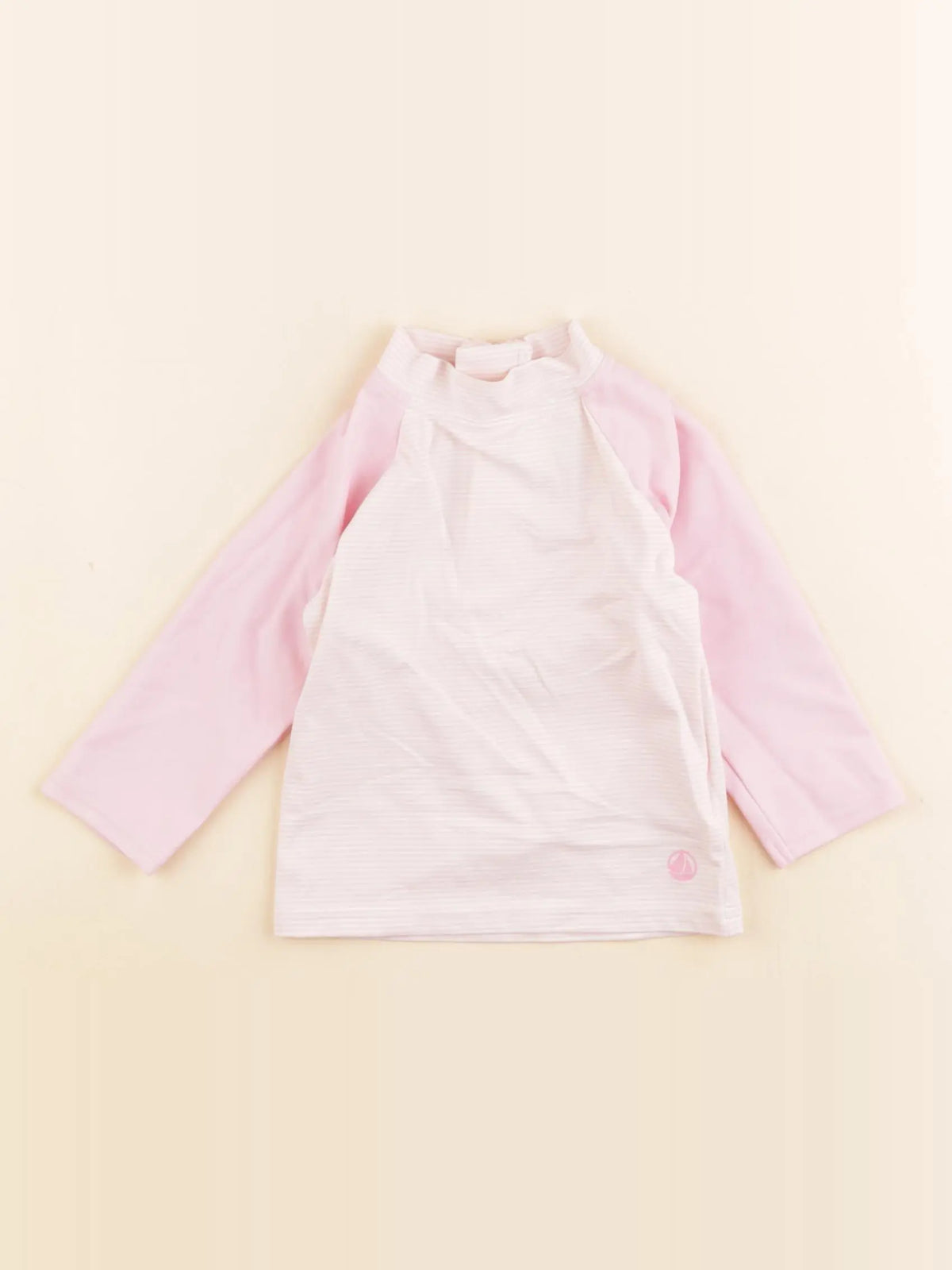 Petit Bateau - tee-shirt de bain rose - 12 mois