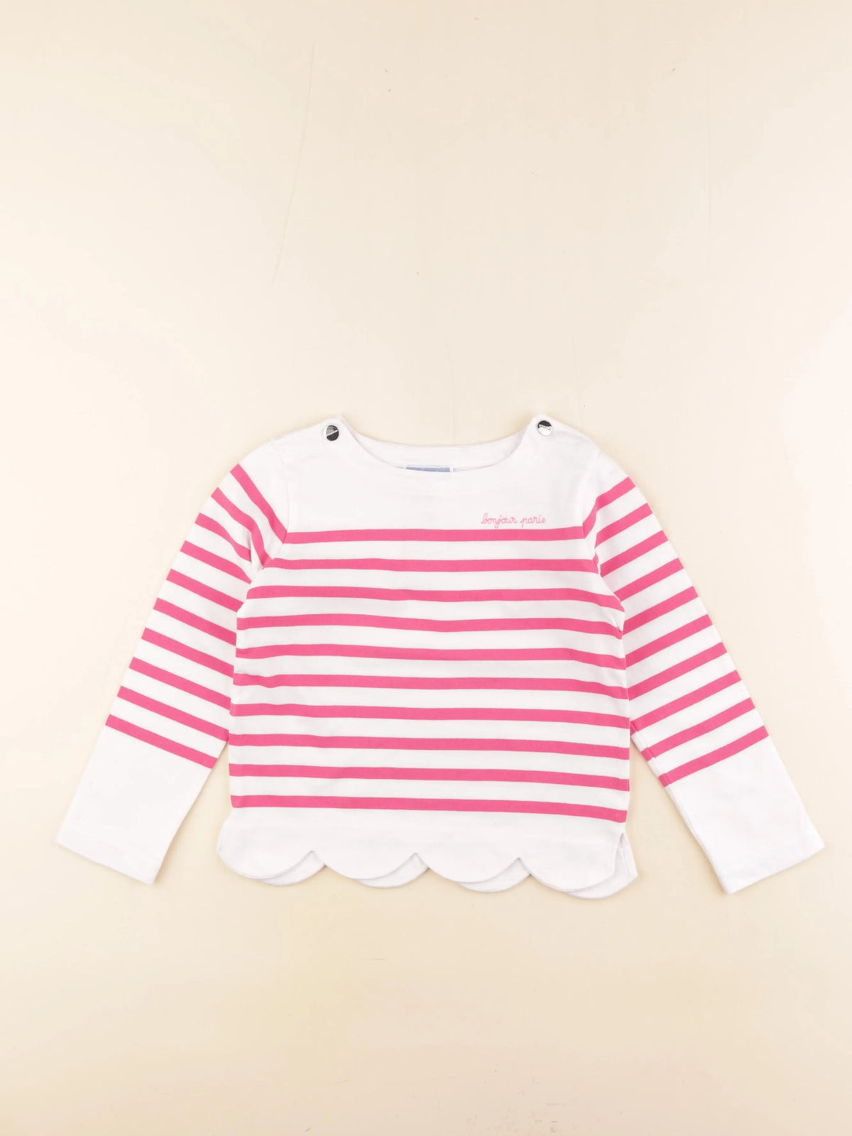 Jacadi - tee-shirt rose - 6 ans