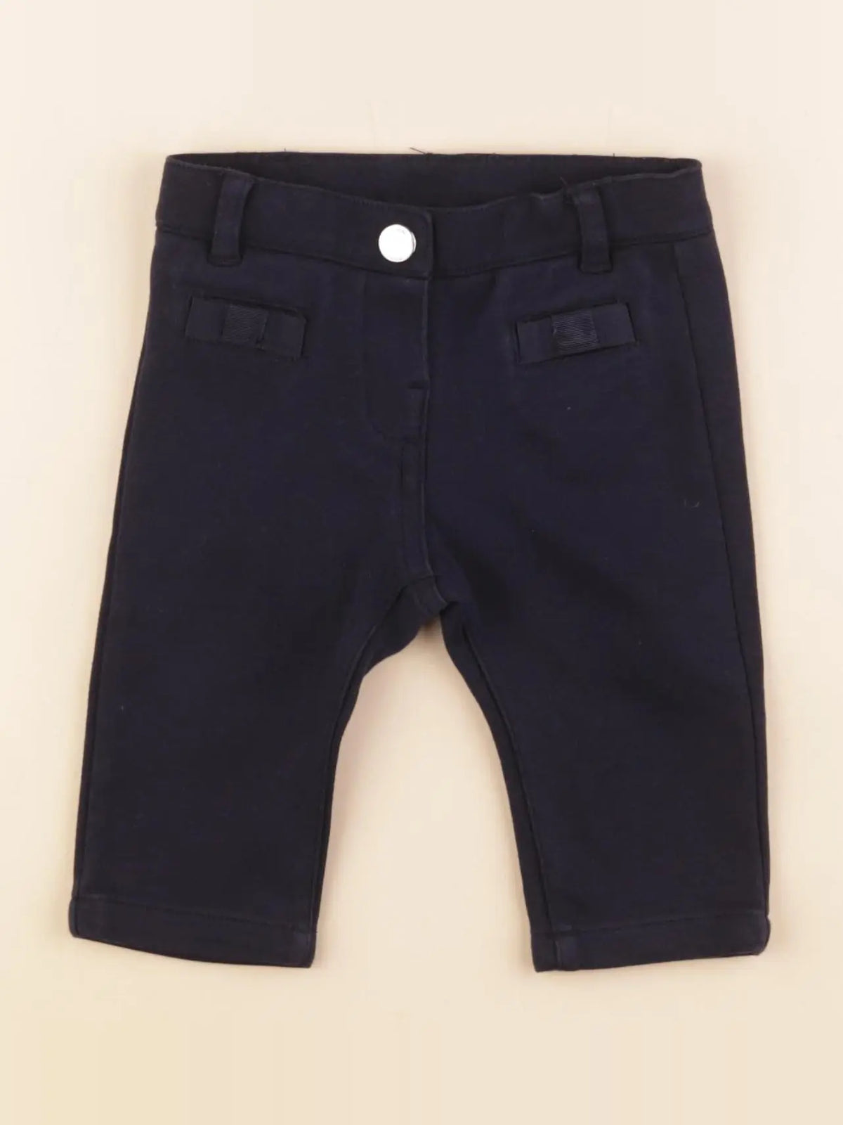 Jacadi - pantalon bleu - 6 mois