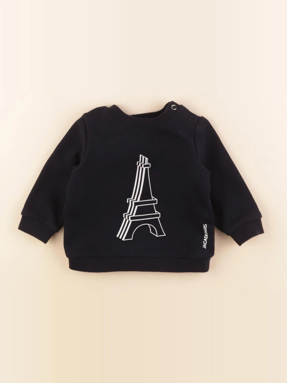 Jacadi - sweat bleu - 6 mois