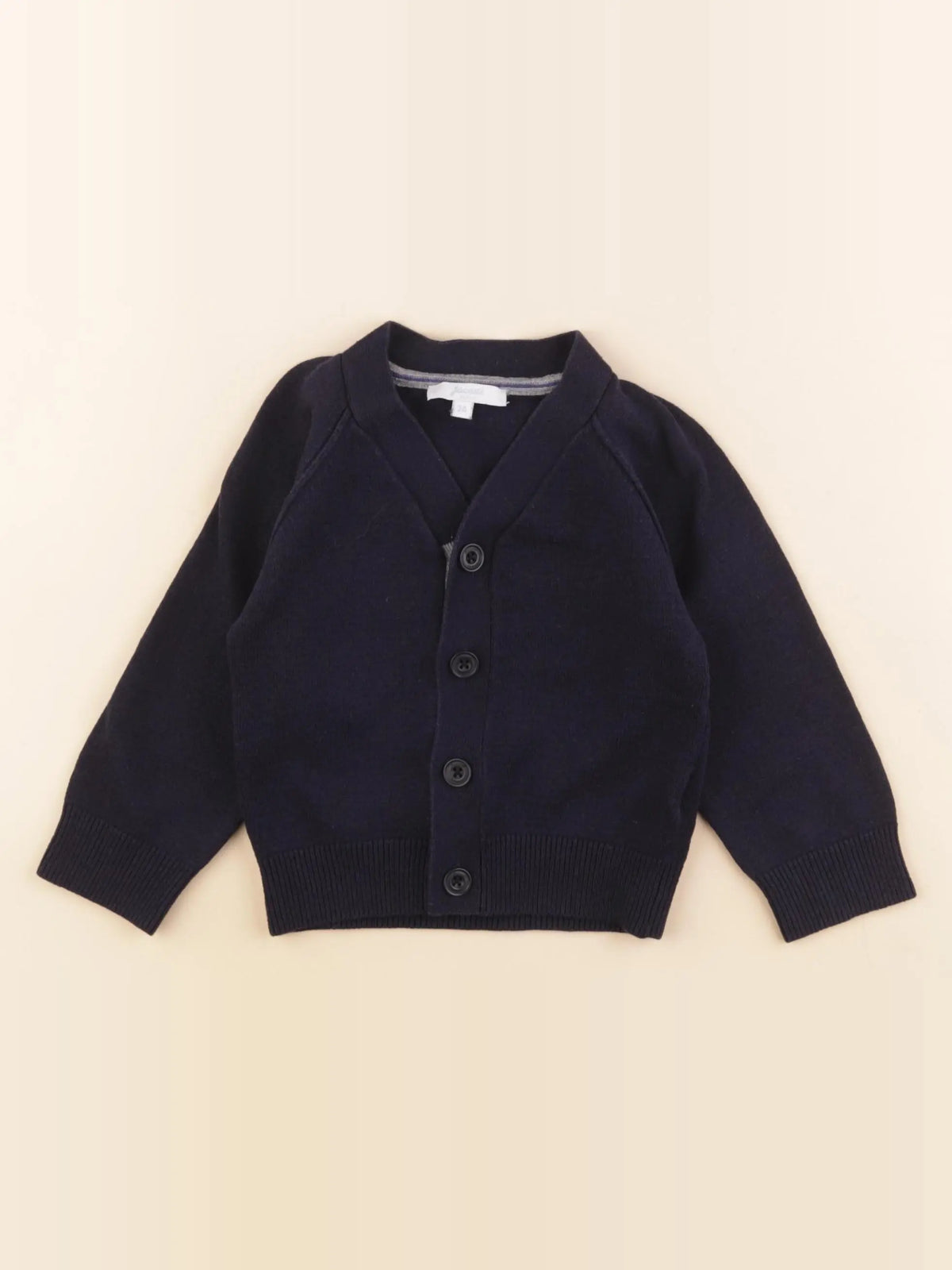 Jacadi - gilet bleu - 2 ans