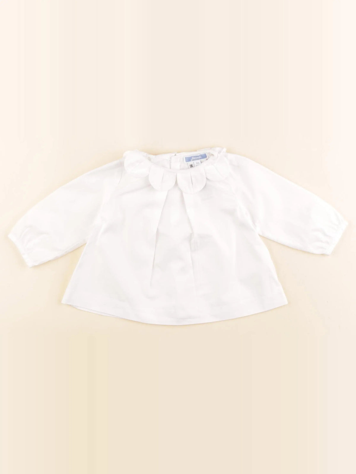 Jacadi - blouse blanc - 6 mois
