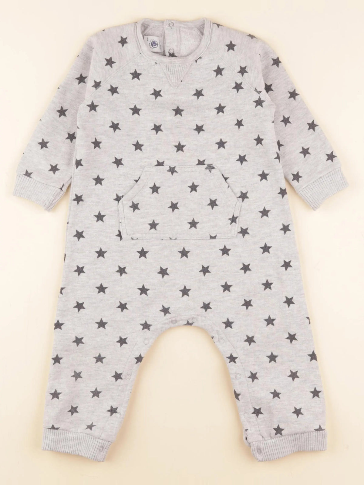 Petit Bateau - combinaison gris - 24 mois