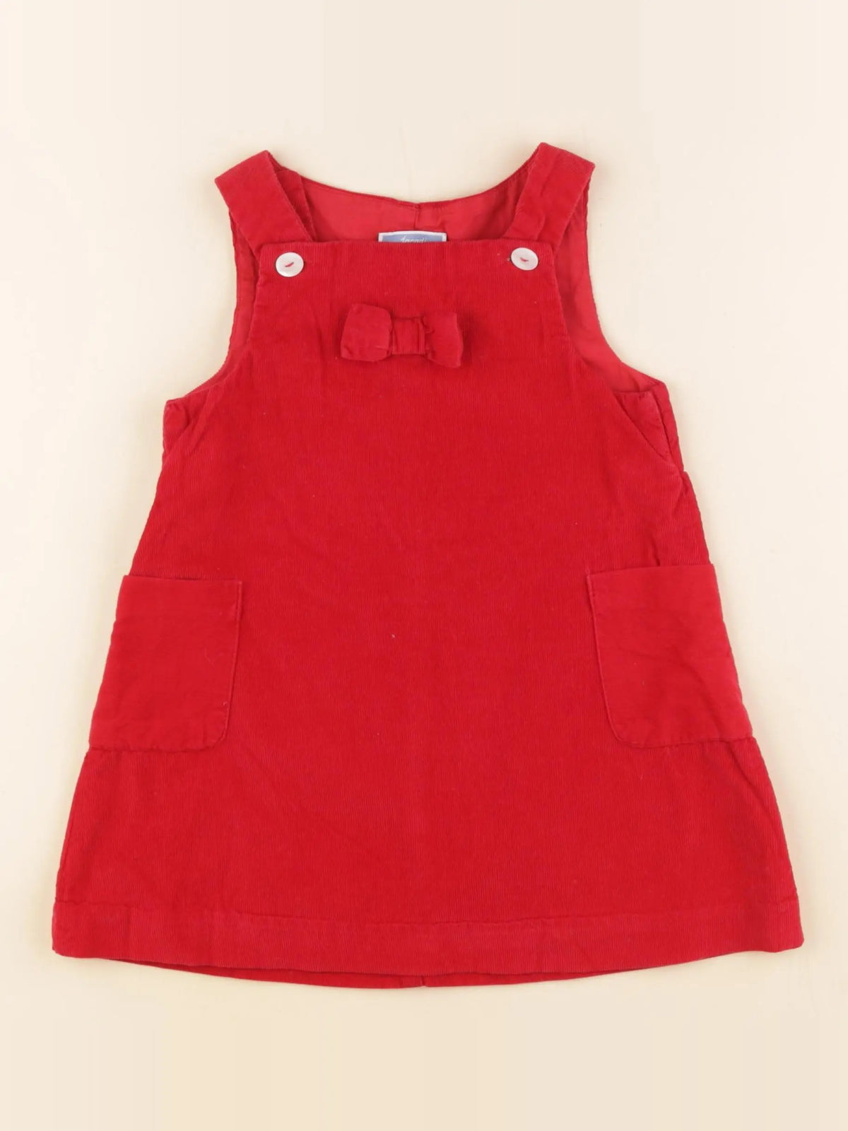 Jacadi - robe rouge - 24 mois