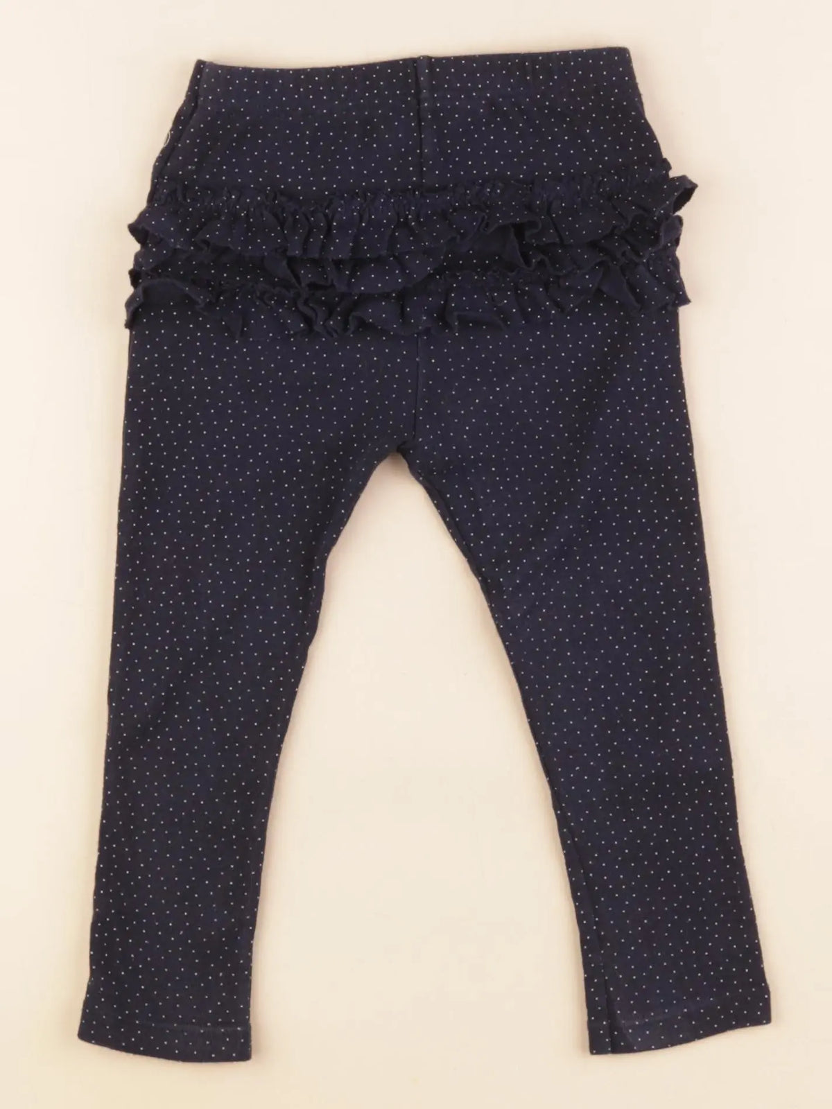Petit Bateau - legging bleu - 24 mois