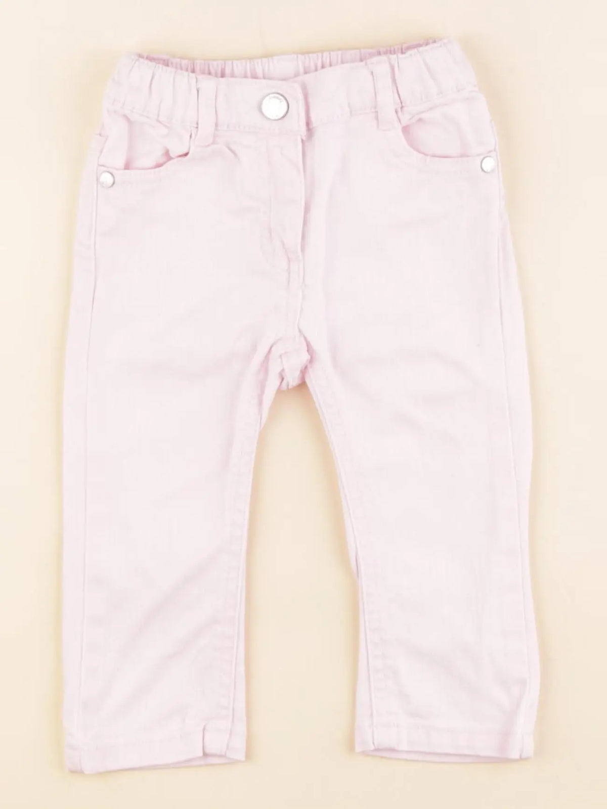 Jacadi - pantalon rose - 12 mois
