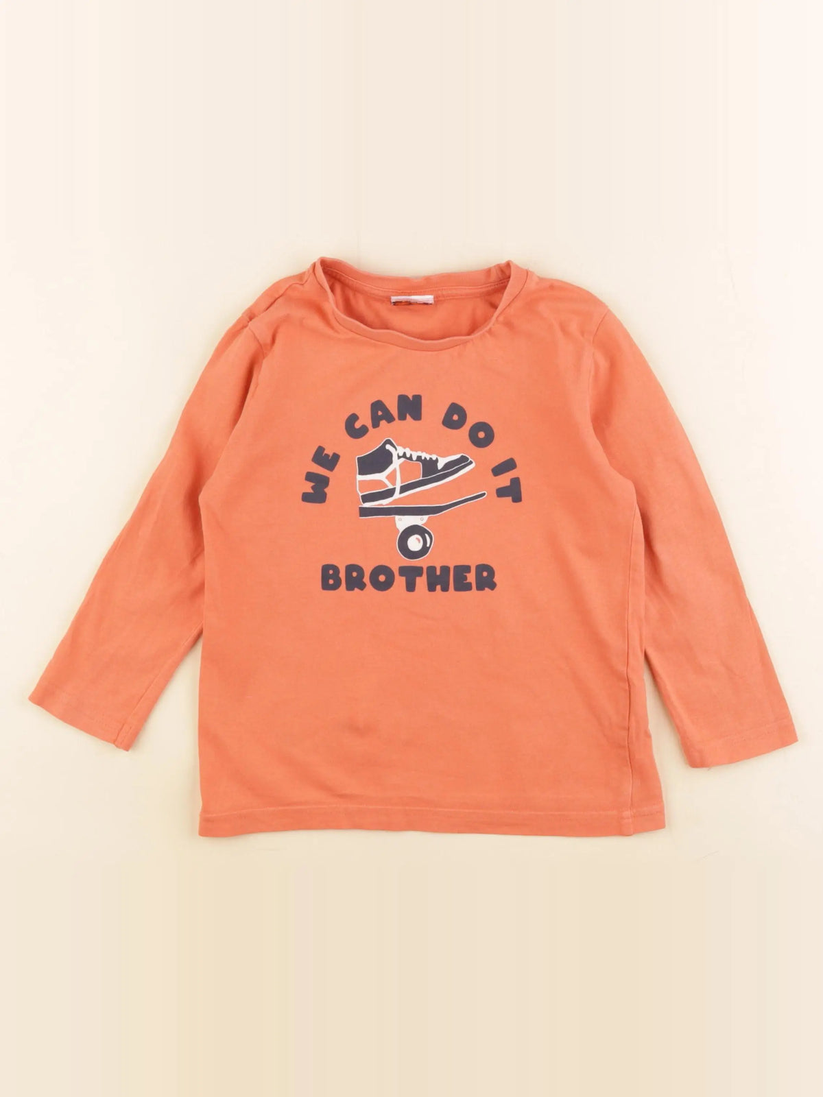 Tape à l'oeil - tee-shirt orange - 4 ans