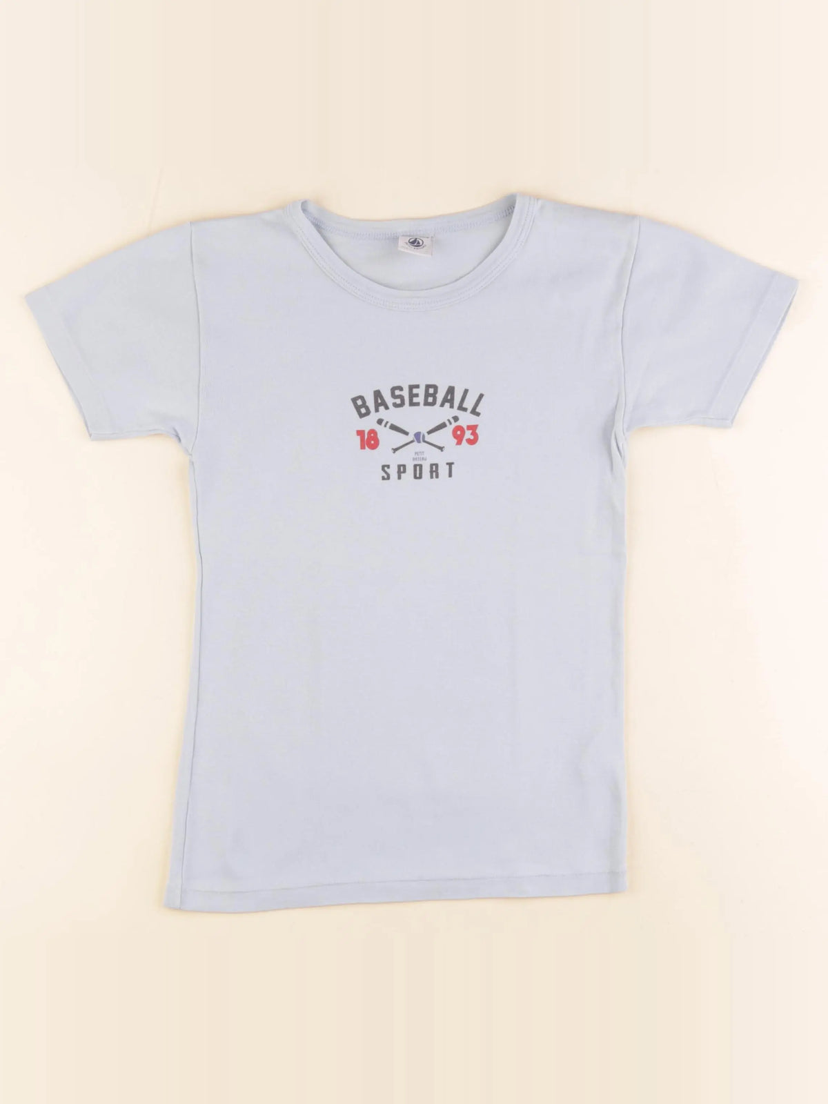 Petit Bateau - maillot de corps bleu - 10 ans