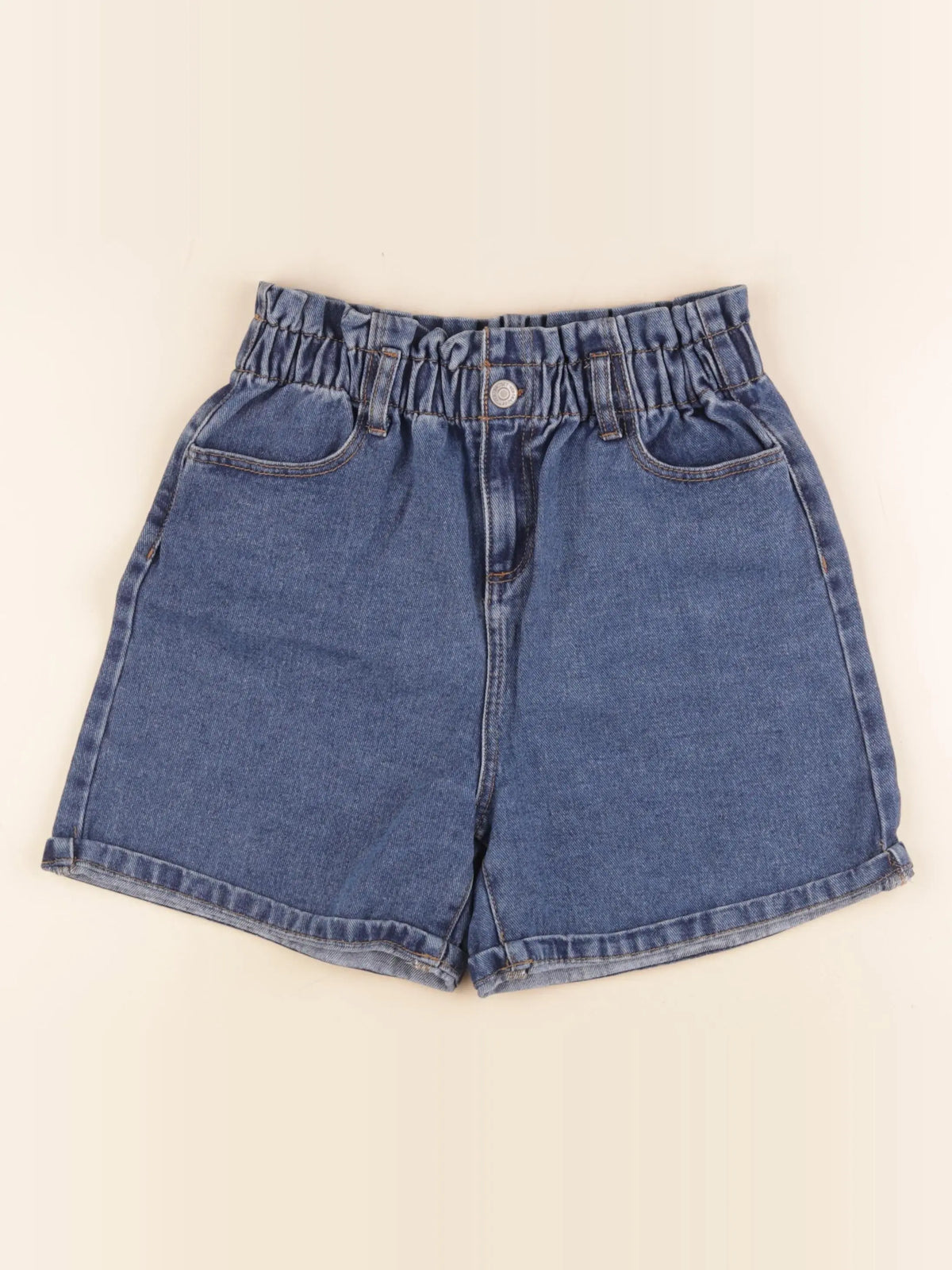 Vertbaudet - short bleu - 12 ans