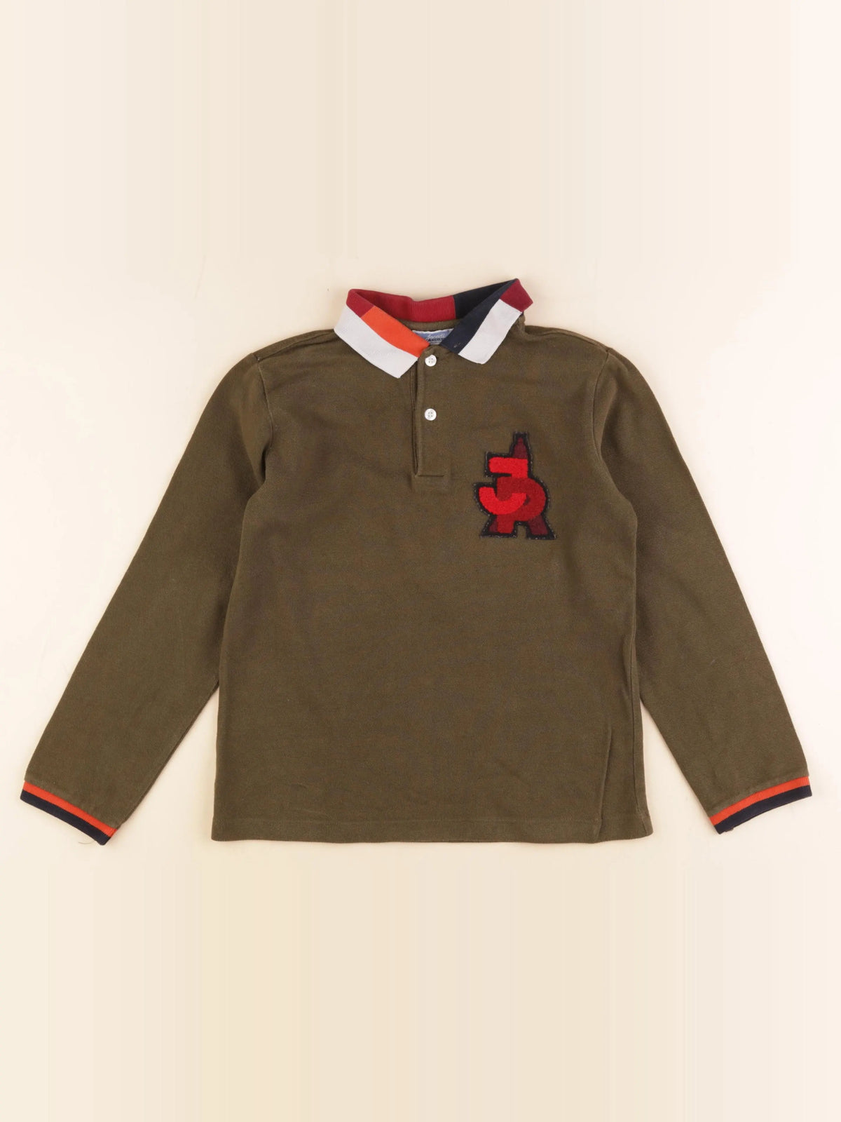 Jacadi - polo vert - 8 ans