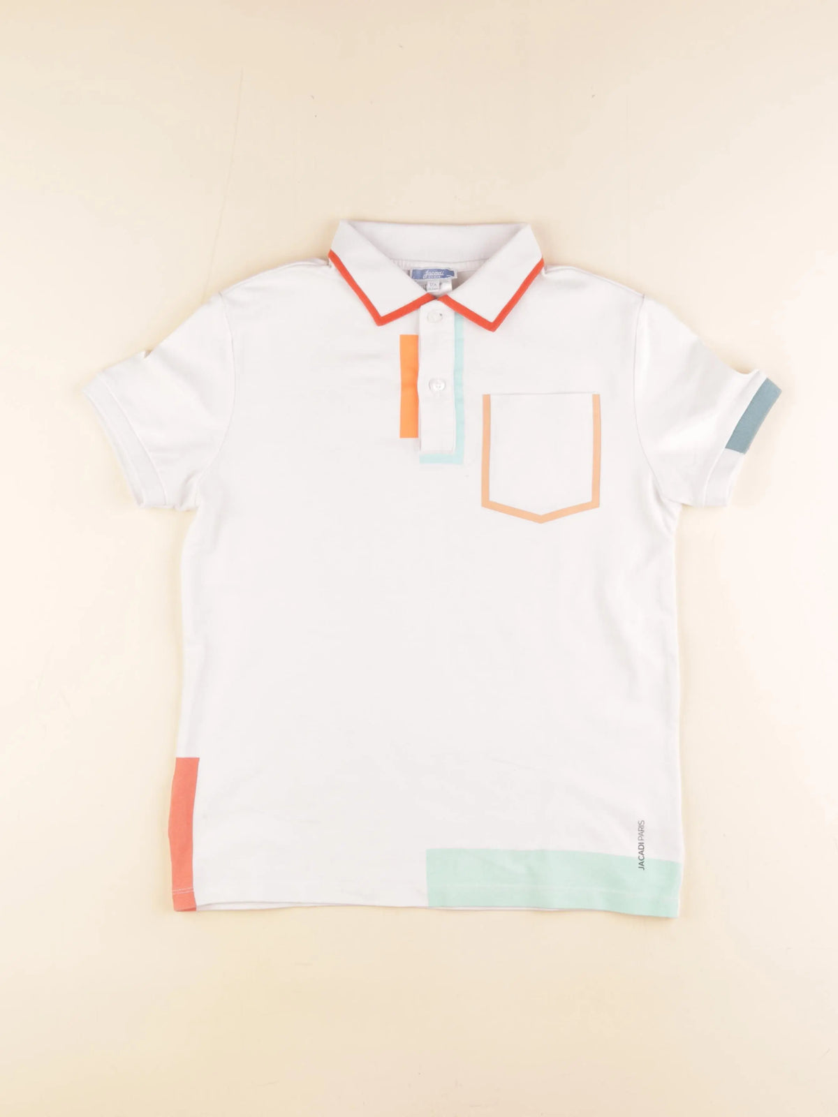 Jacadi - polo multicolore - 12 ans