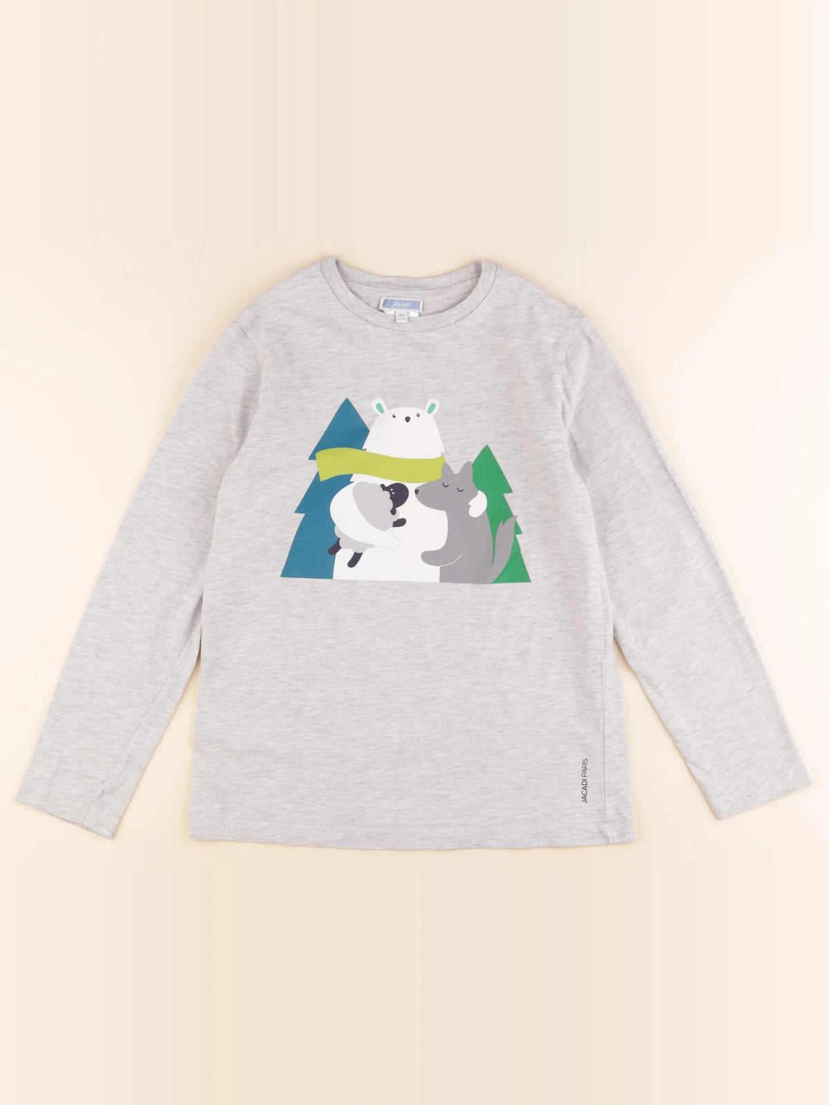 Jacadi - tee-shirt gris - 12 ans