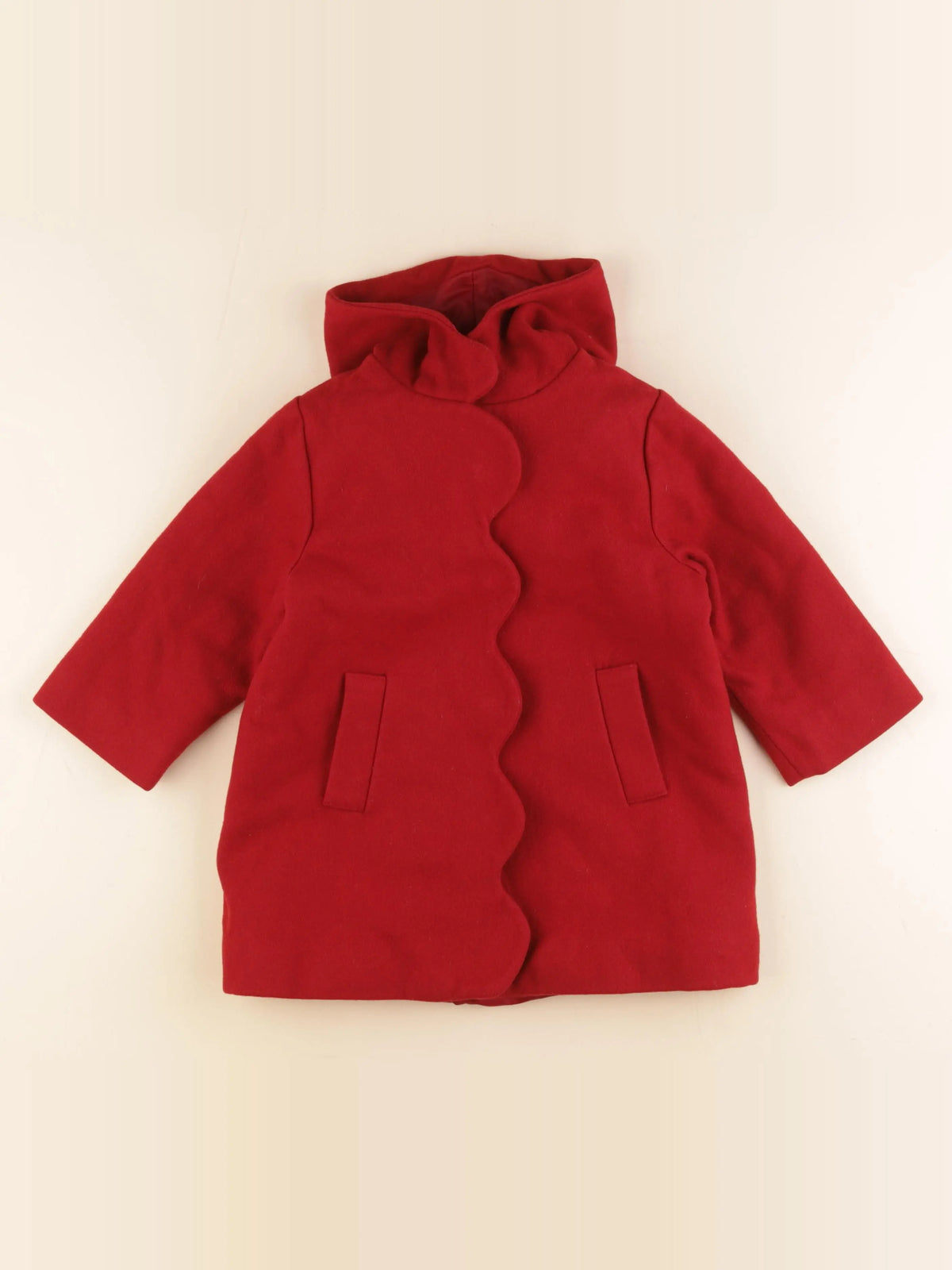 Jacadi - manteau rouge - 3 ans