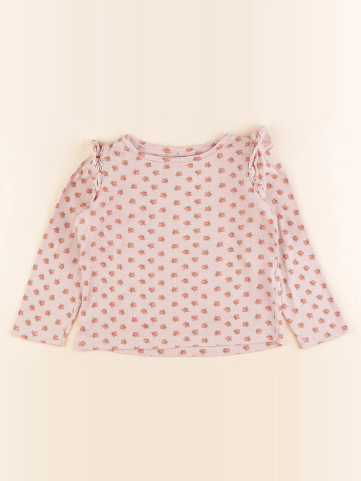Petit Bateau - tee-shirt rose - 3 ans