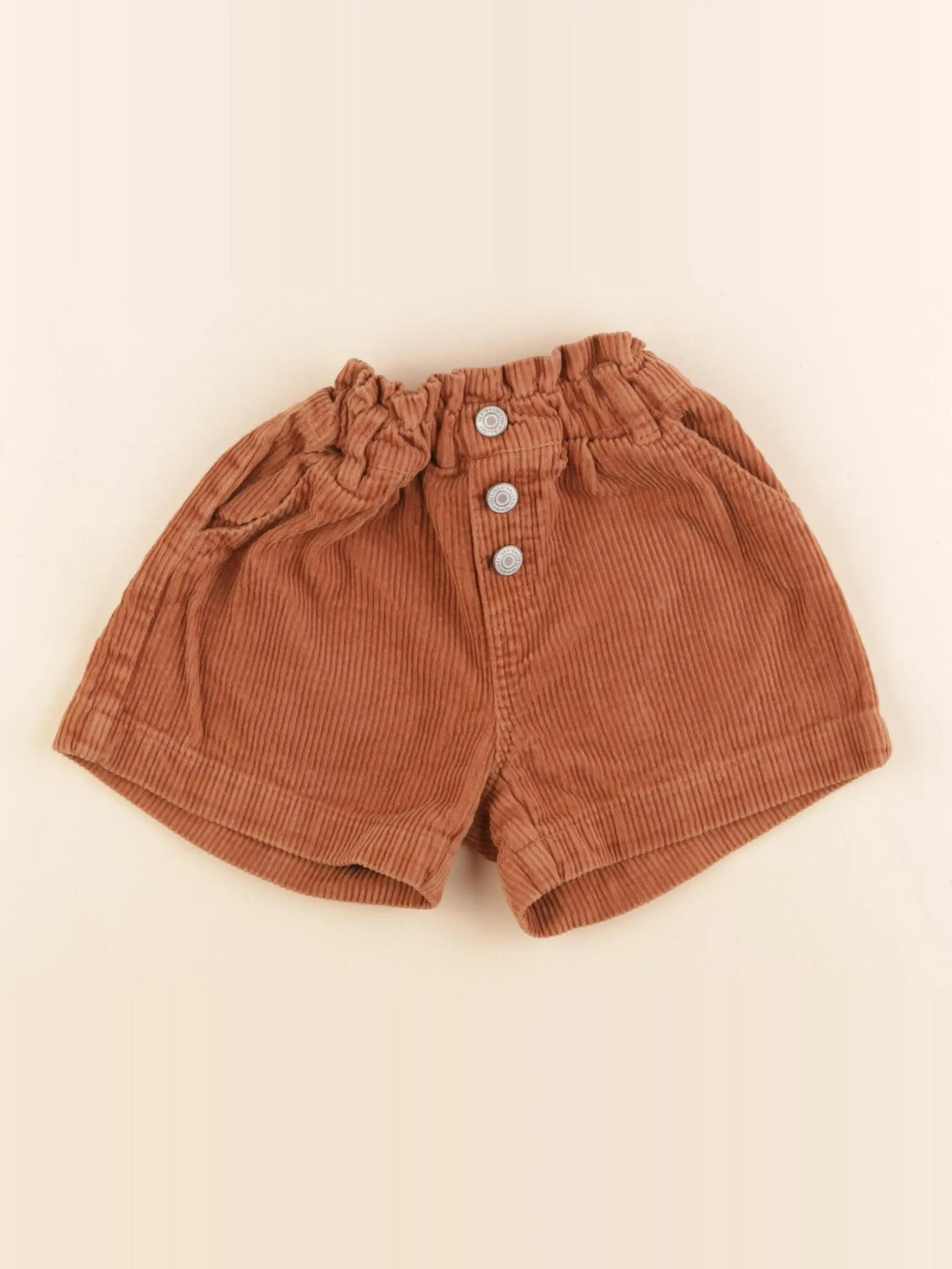 Vertbaudet - short marron - 4 ans