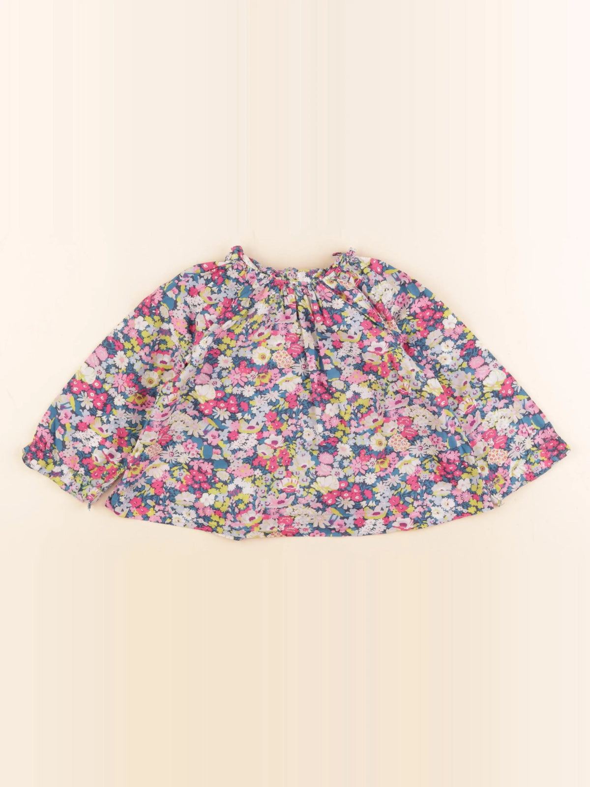 Jacadi - blouse liberty multicolore - 18 mois