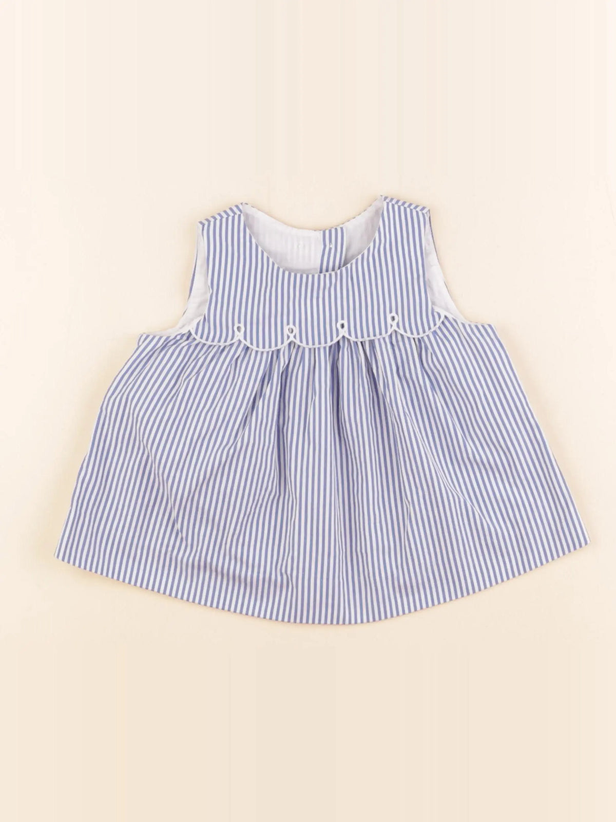Jacadi - blouse bleu - 18 mois