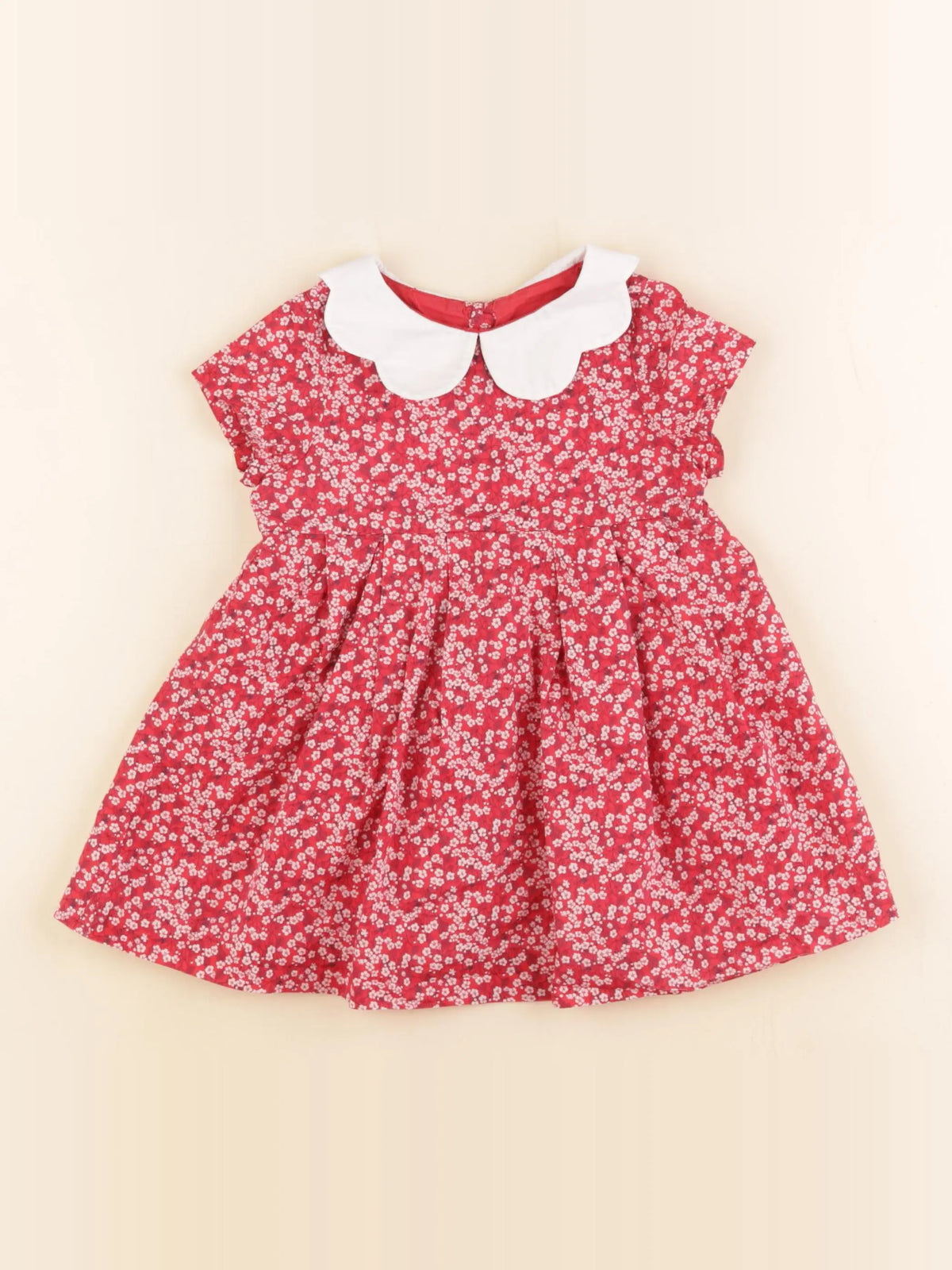 Jacadi - robe rouge - 18 mois