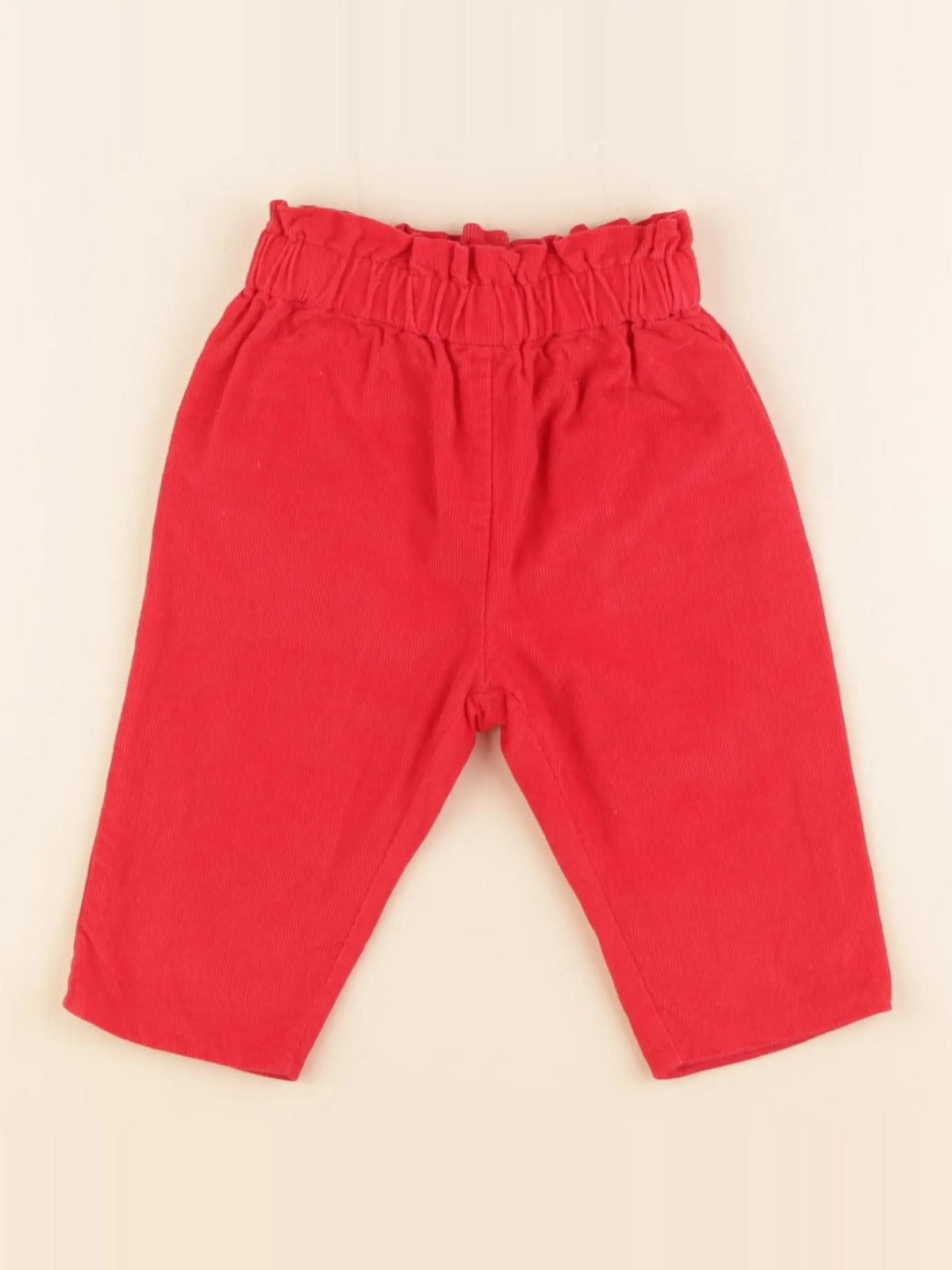 Jacadi - pantalon rouge - 6 mois