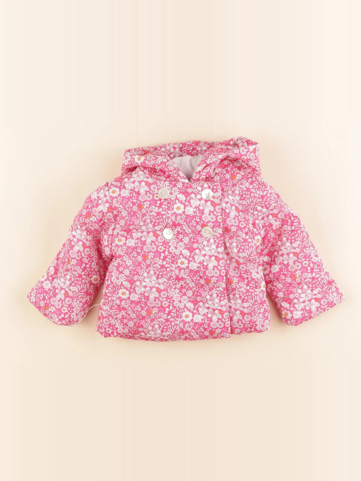 Jacadi - veste rose - 6 mois