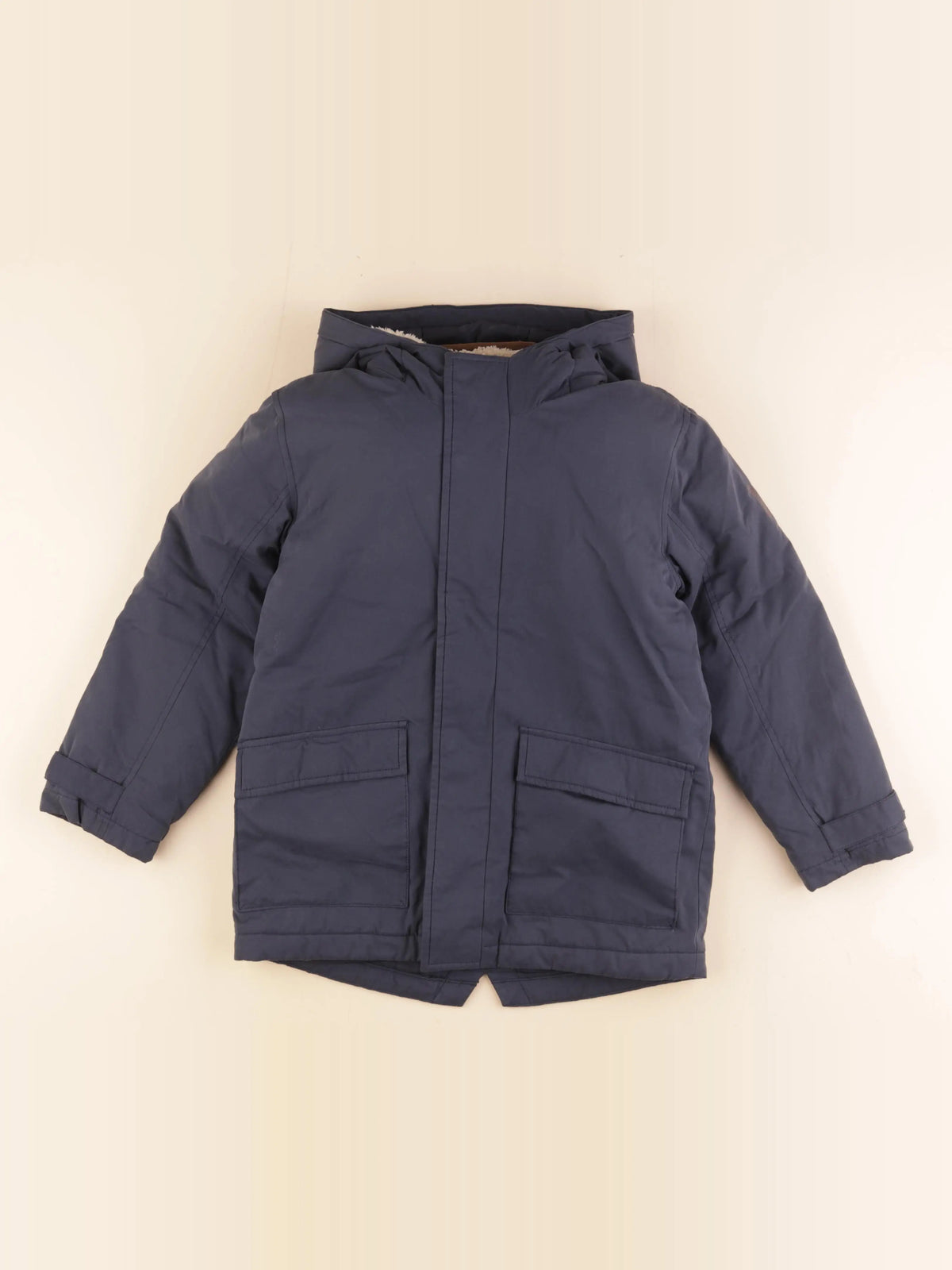 Vertbaudet - parka bleu - 8 ans