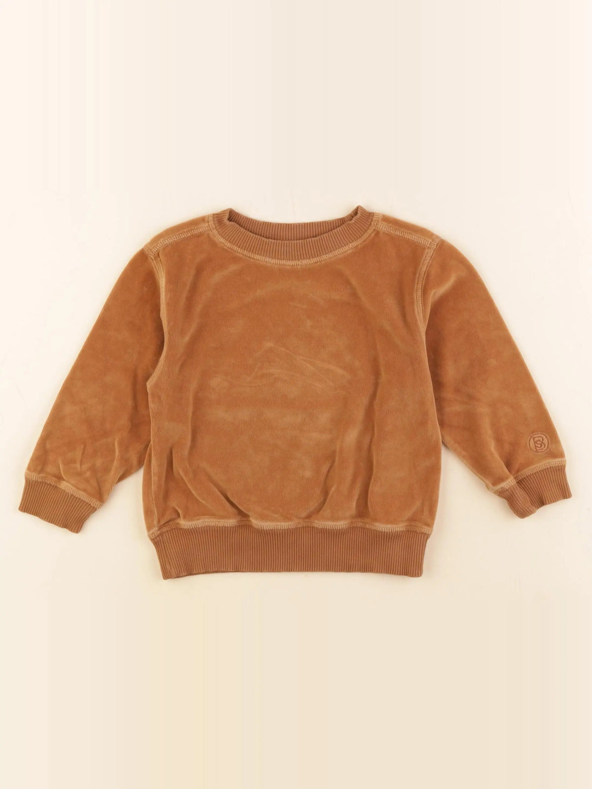 Smallable Basics - pull marron - 3 ans