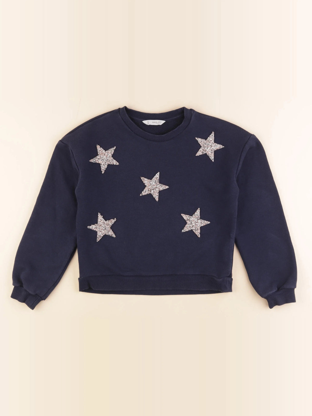 Mango - sweat bleu - 9/10 ans