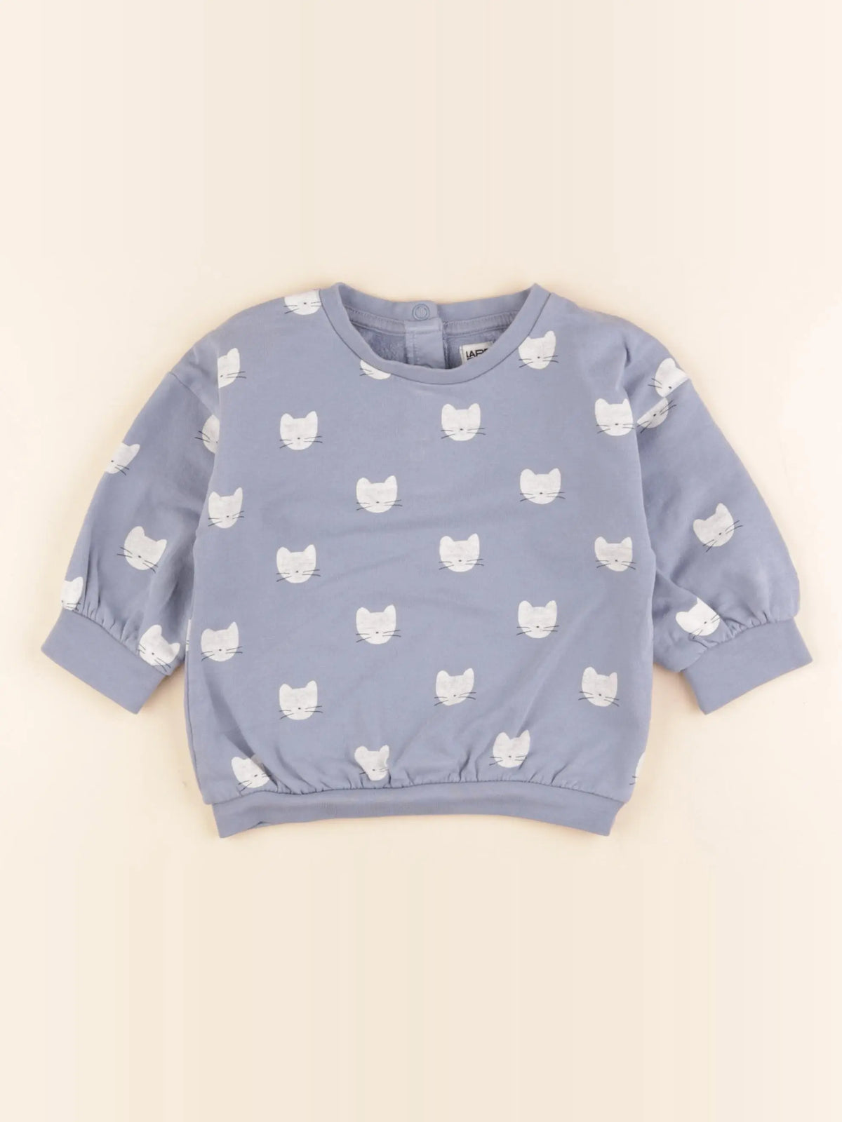 La Redoute - sweat bleu - 12 mois