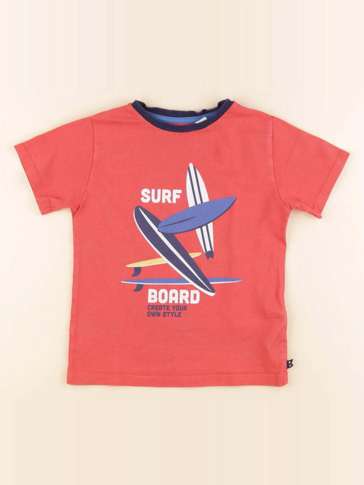 Okaidi - tee-shirt orange - 4 ans