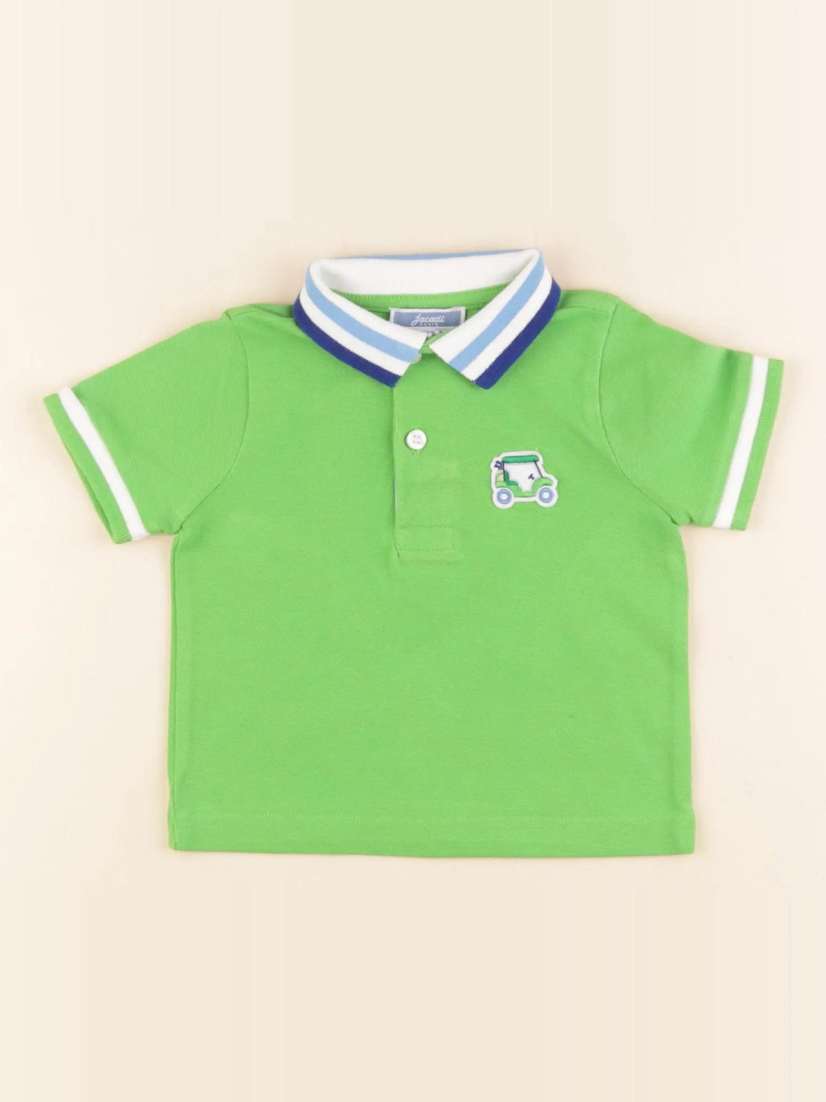 Jacadi - polo vert - 12 mois