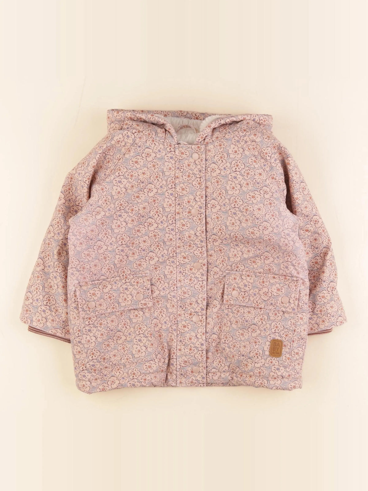 Boutchou - imperméable rose - 36 mois