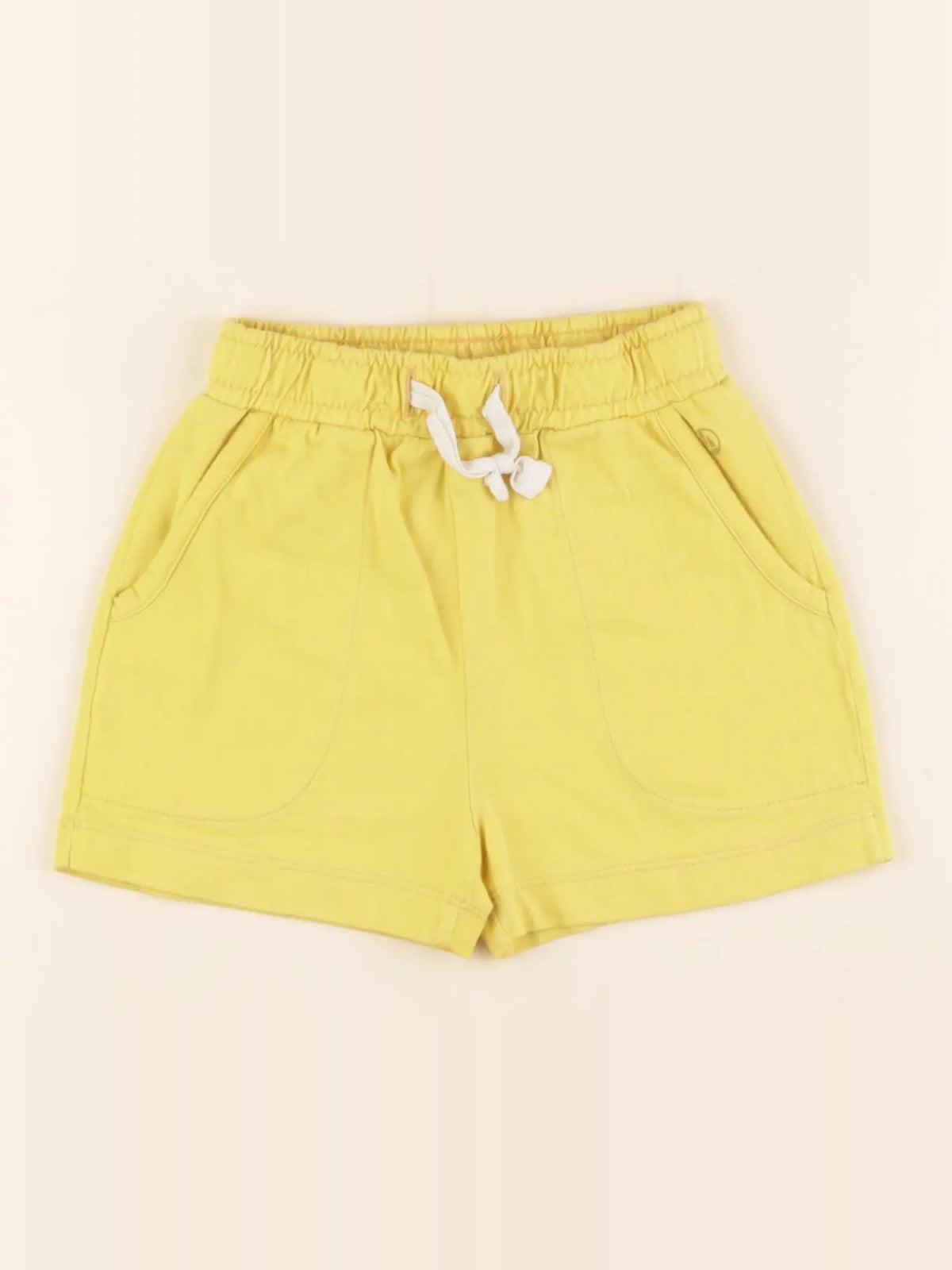 Petit Bateau - short jaune - 3 ans