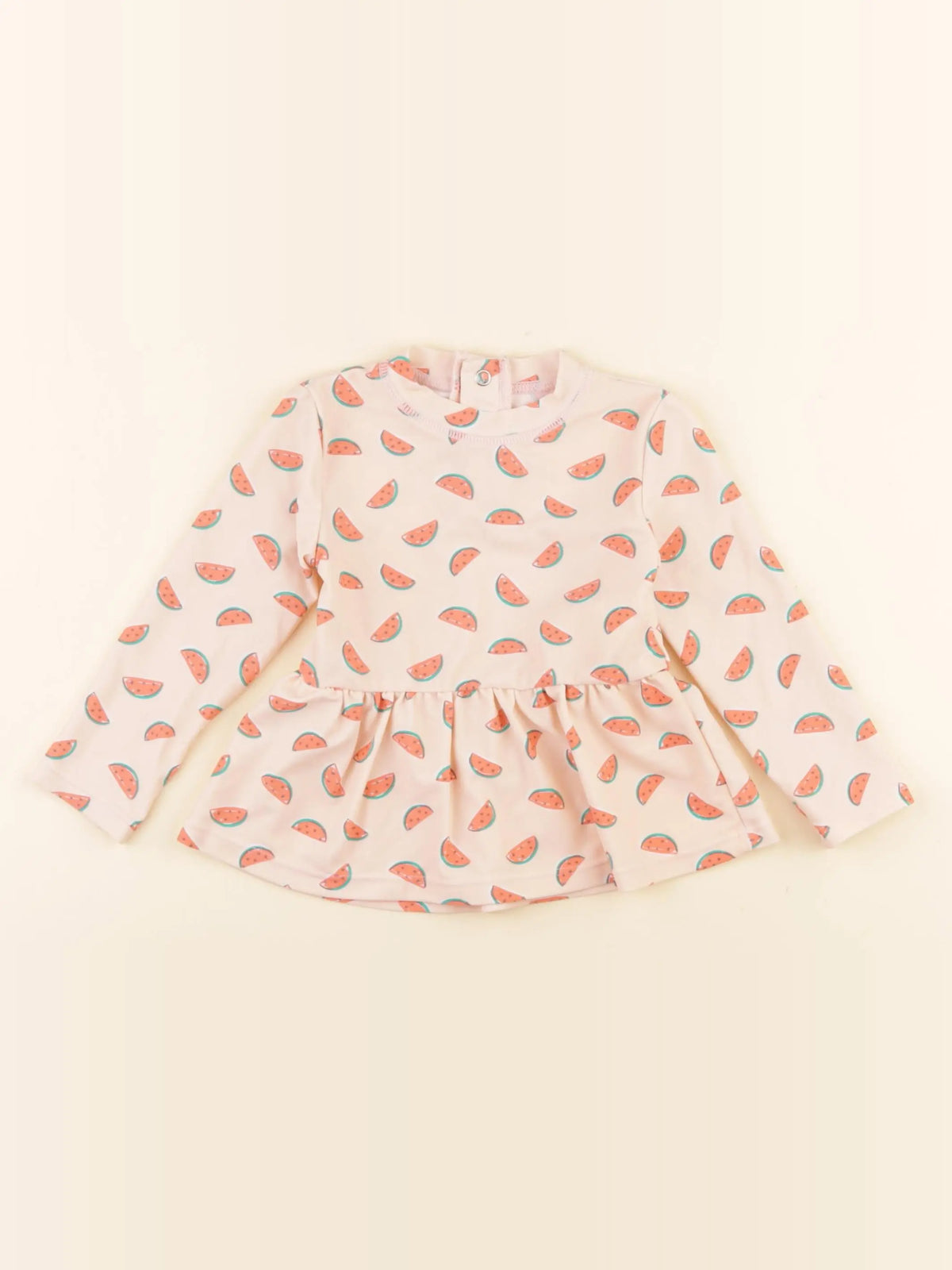 La Redoute - tee-shirt de bain rose - 1 an