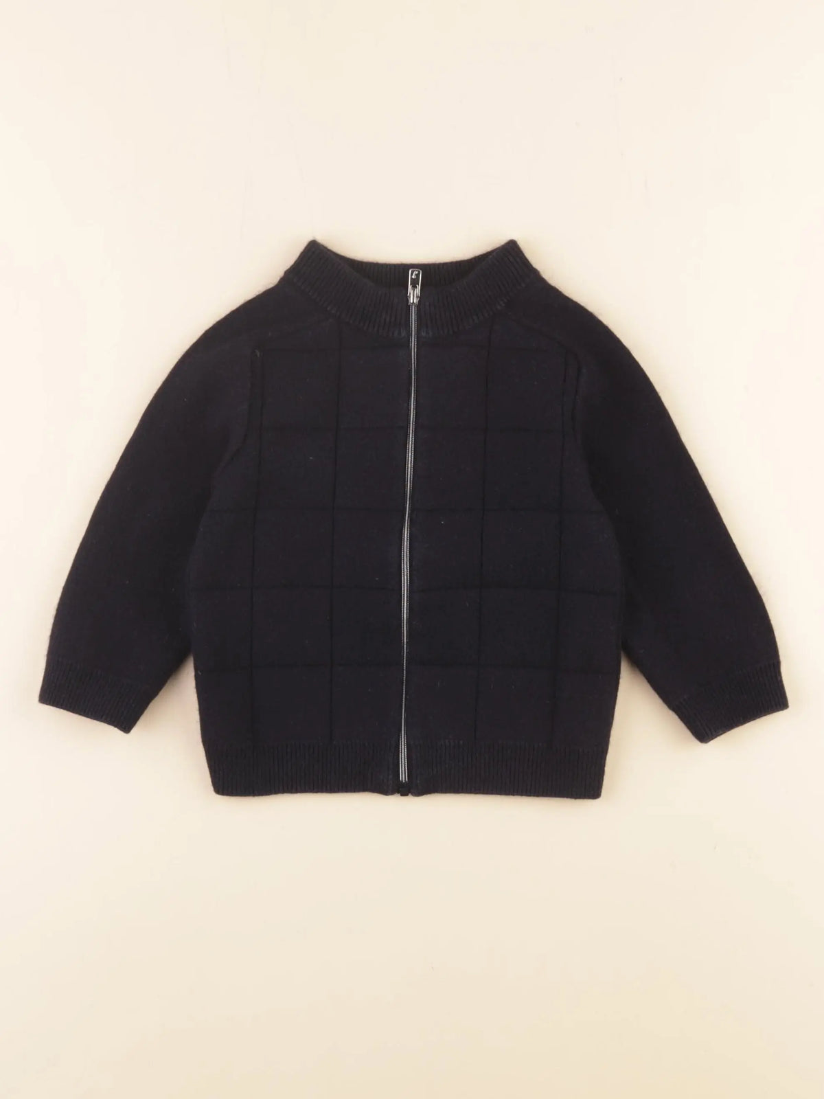 Jacadi - gilet bleu - 18 mois