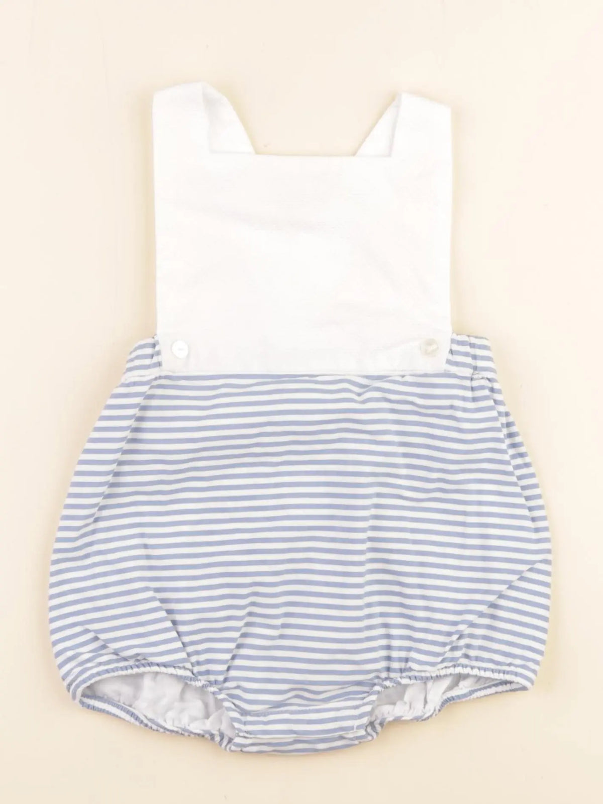 Jacadi - combinaison blanc, bleu - 18 mois