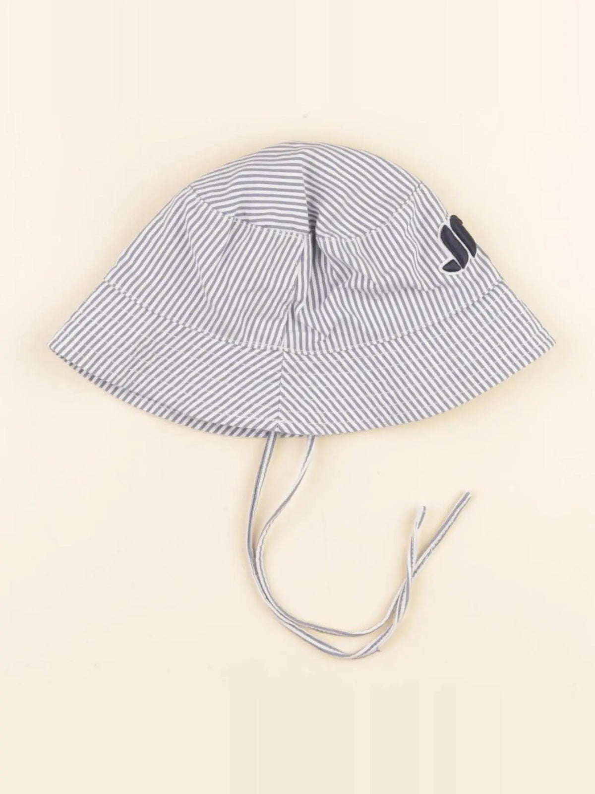 Jacadi - chapeau bleu, blanc - 18 mois