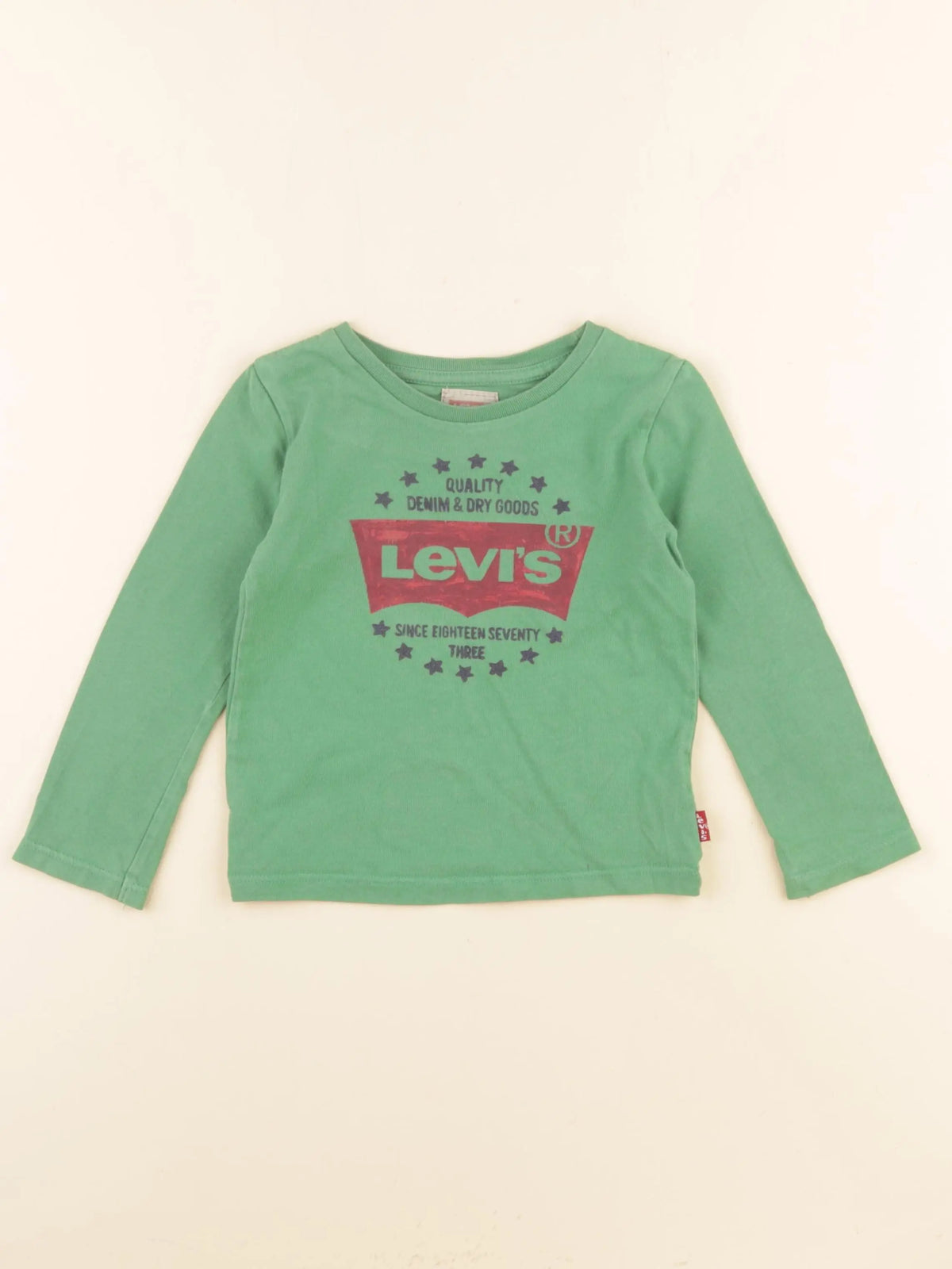 Levi's - tee-shirt vert - 3 ans